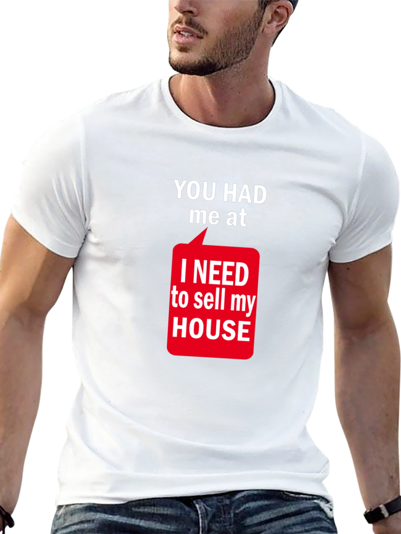 Black Funny Real Estate T-Shirt: You Had Me At Sell My House view 13