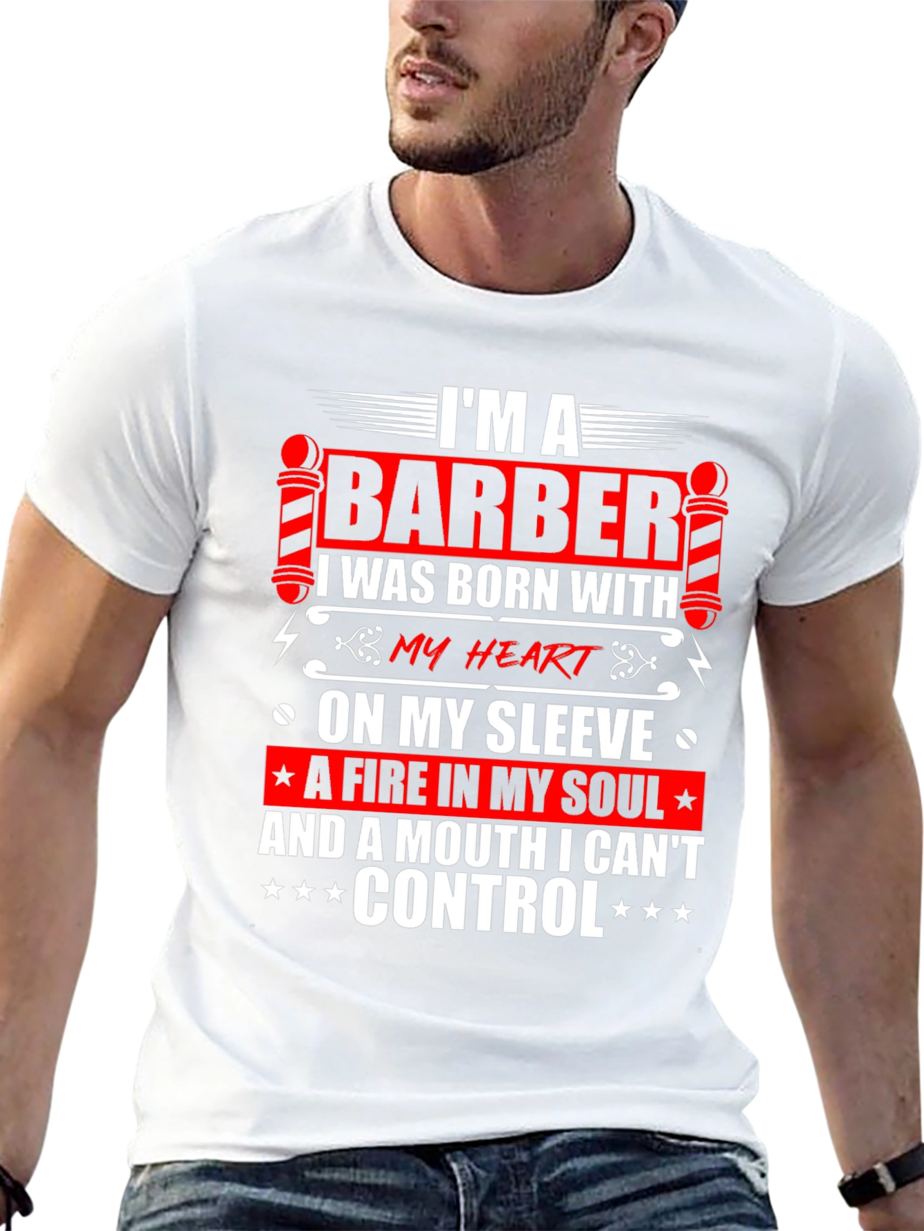 I'm A Barber Graphic T-Shirt - 13