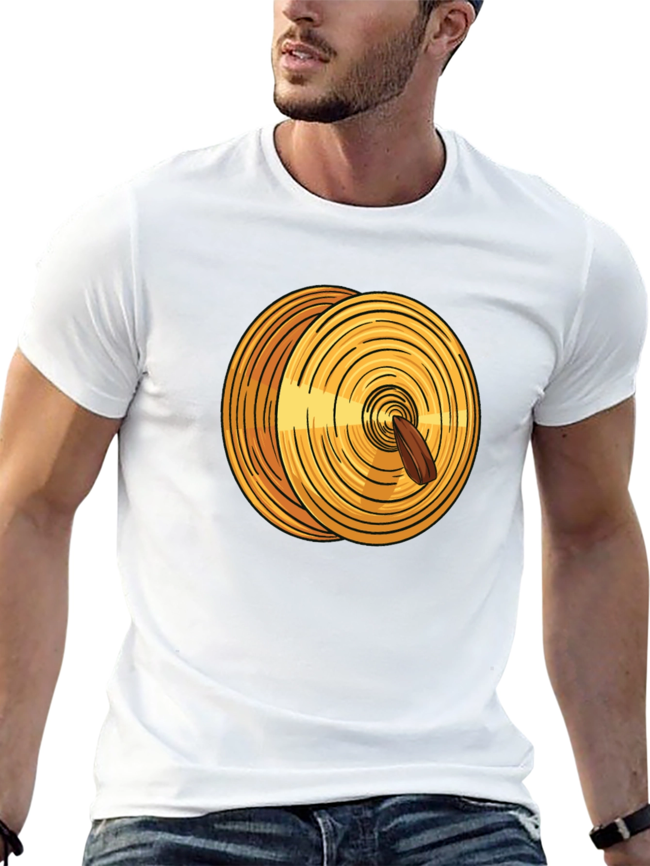Black Cymbals Drummer Musician Graphic Tee view 13