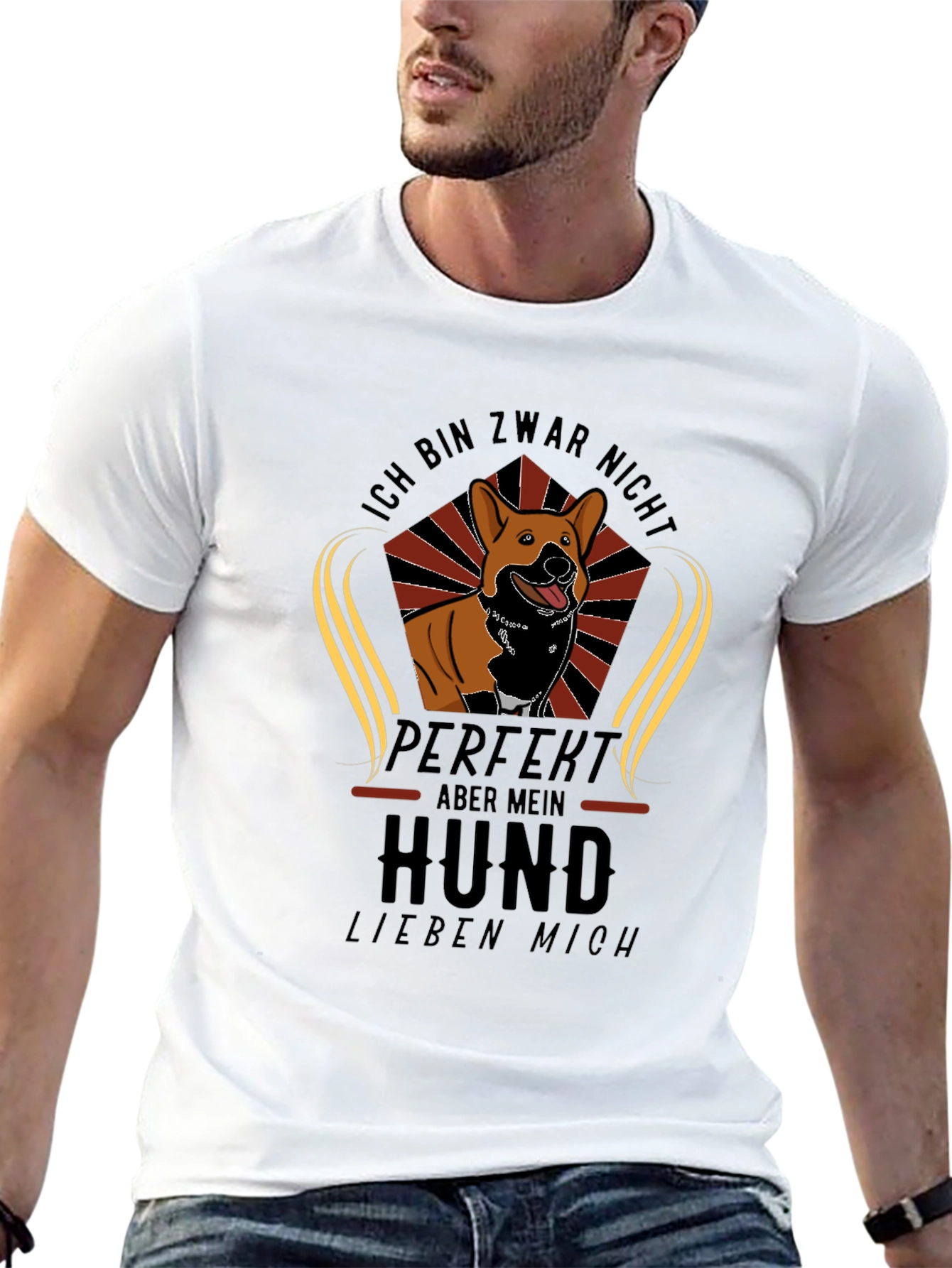 Black Dog Lover T-Shirt - "My Dog Loves Me" view 13