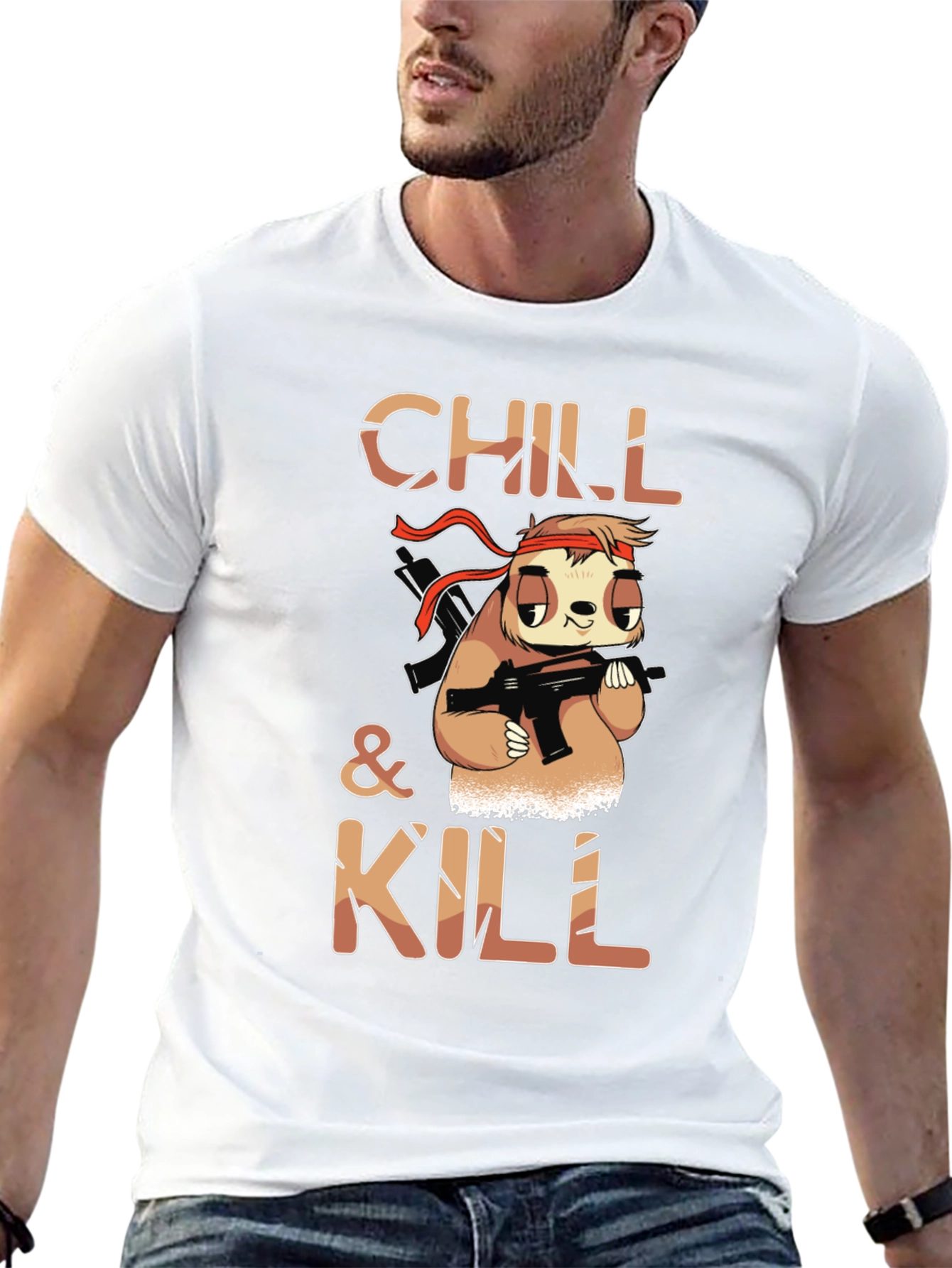 Black Chill & Kill T-Shirt view 13