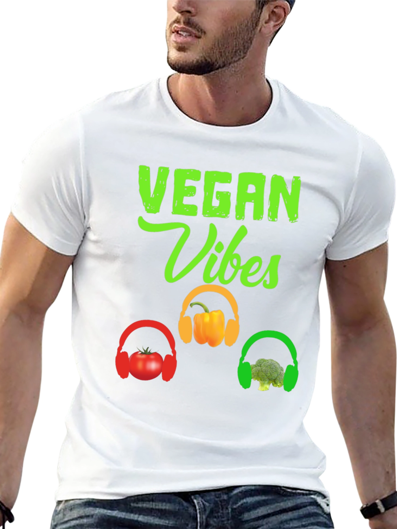 Vegan Vibes Graphic Tee - 13