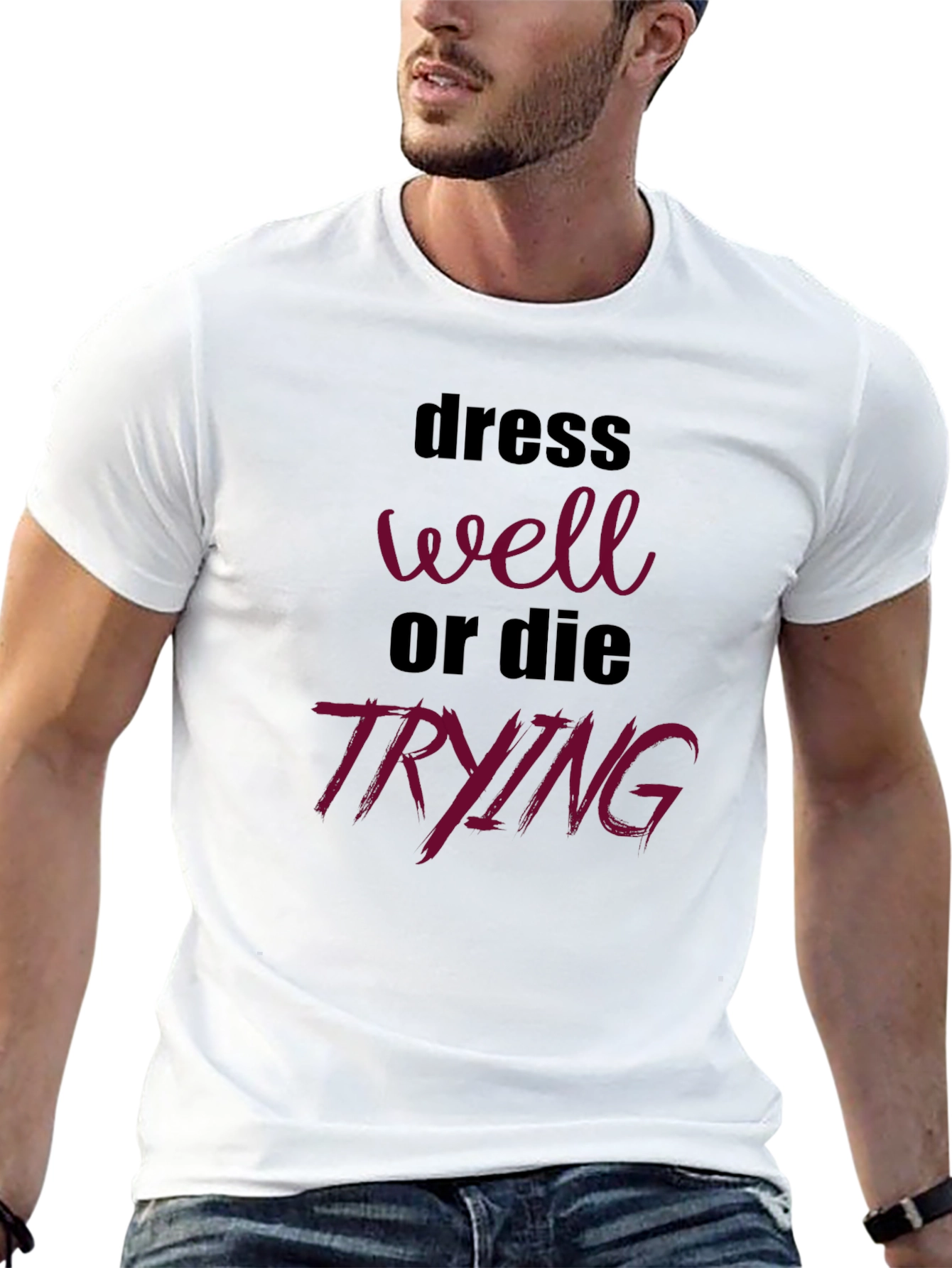 Black Dress Well T-Shirt - Stylish Fashion Statement view 13