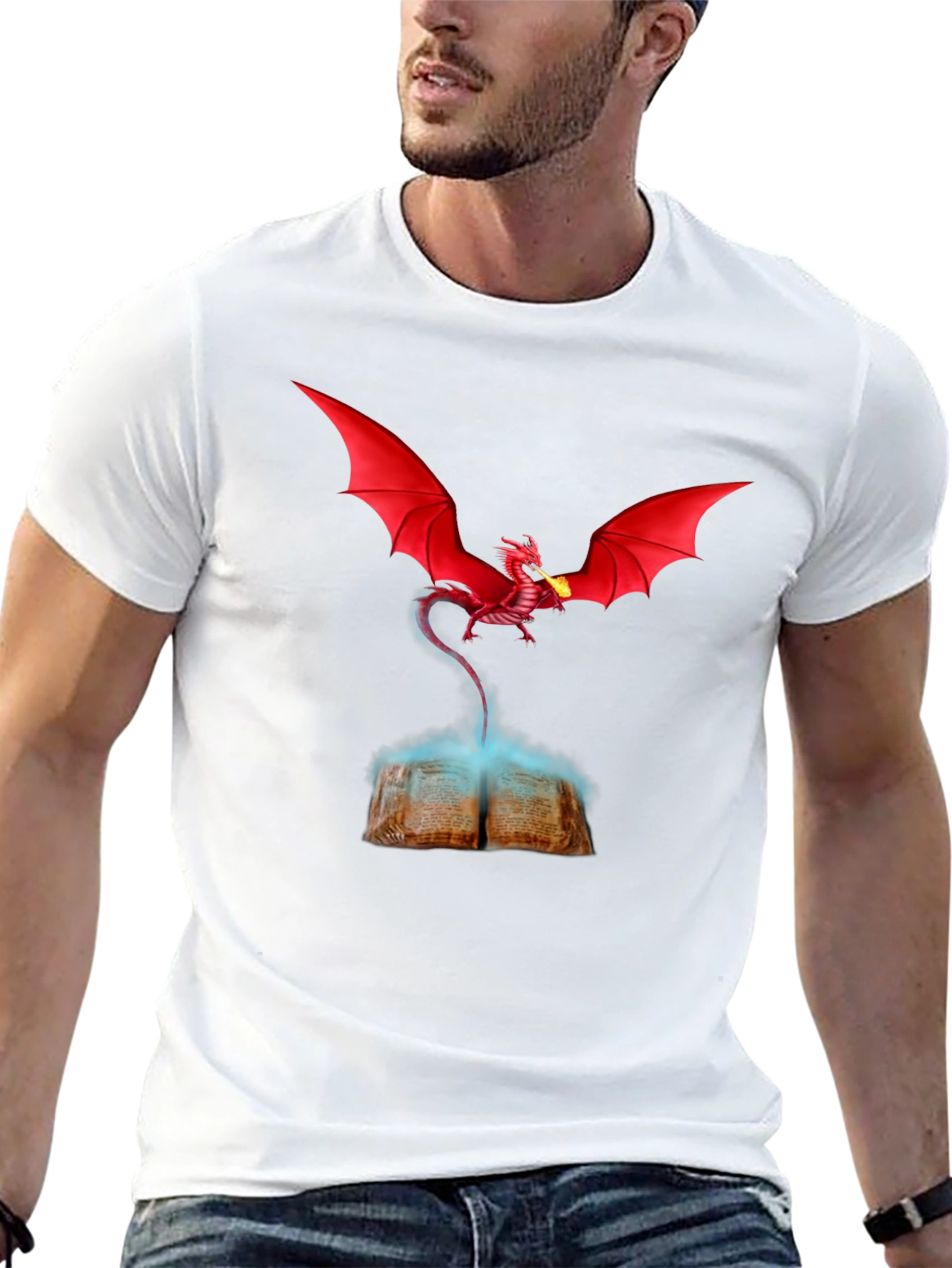 Dragon Book T-Shirt - Unleash the Magic! - 13