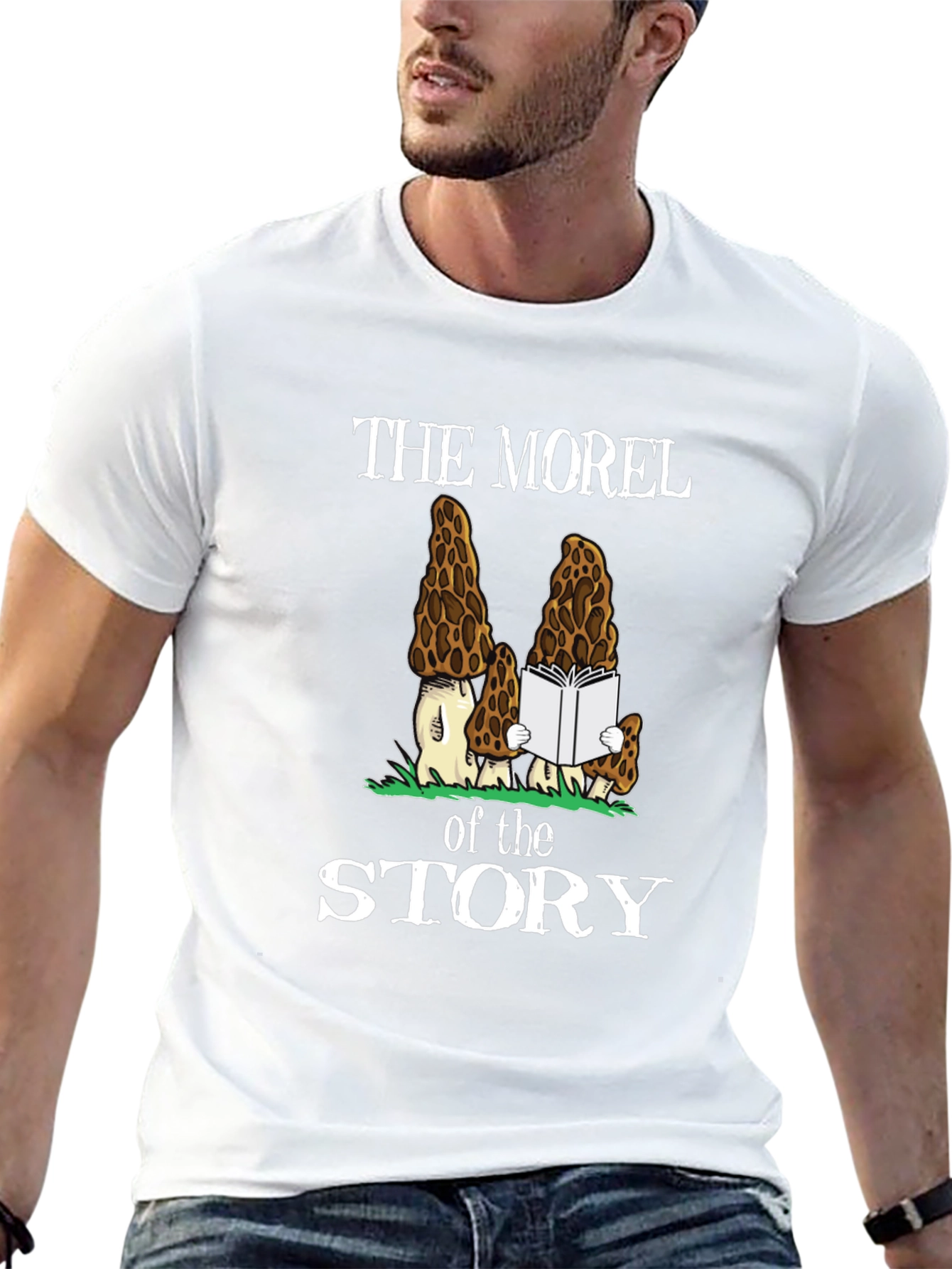 Black The Morel of the Story T-Shirt view 13