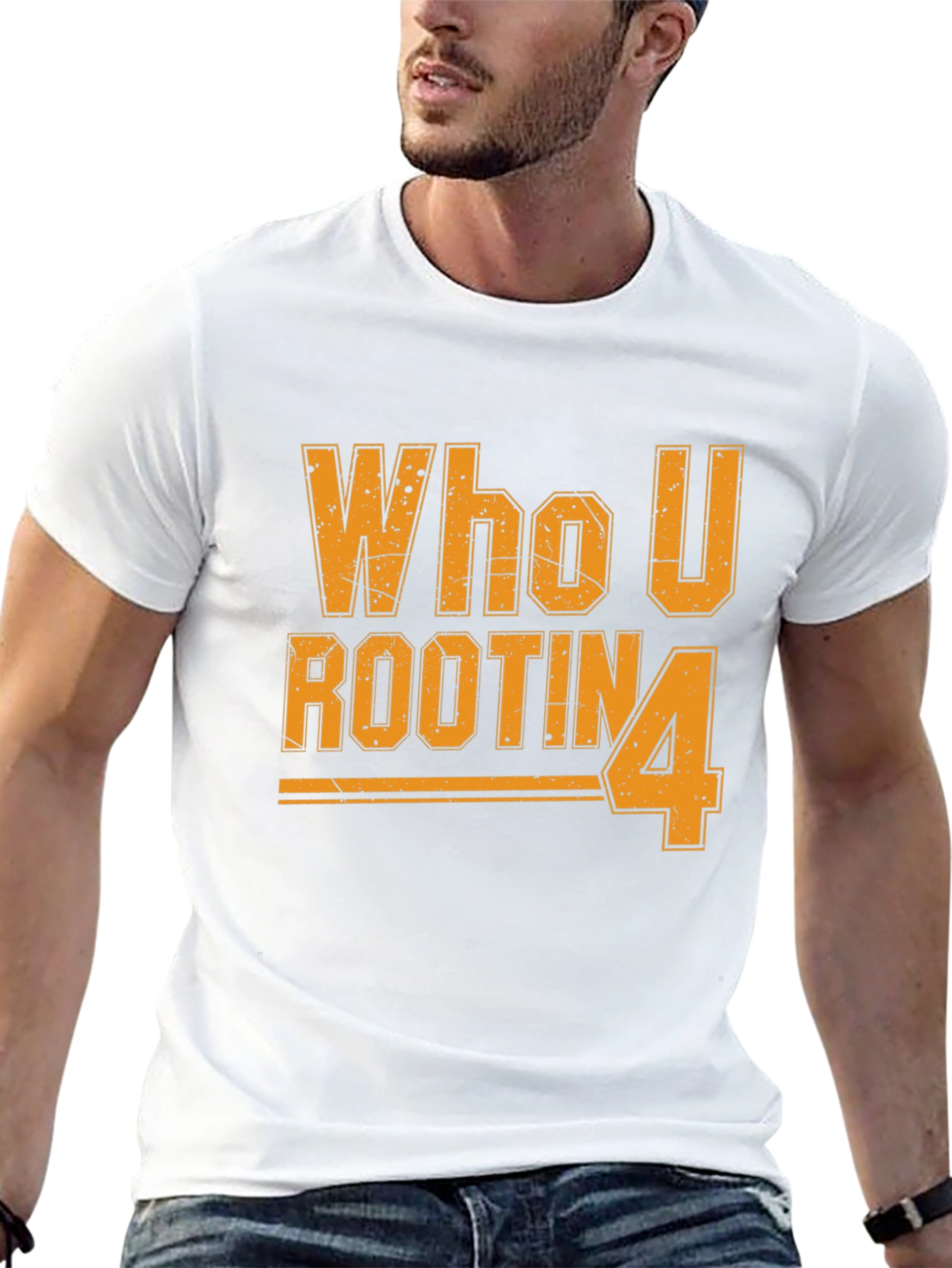 Black Who U Rootin 4 Graphic Tee view 13