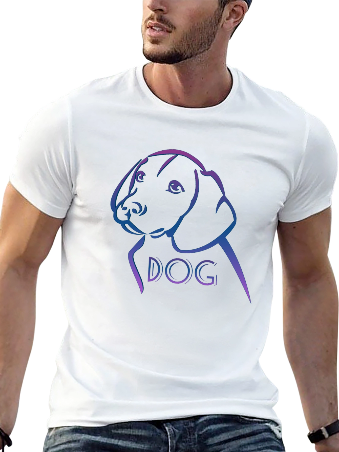 Black Dog Graphic Tee - Stylish & Comfortable view 13