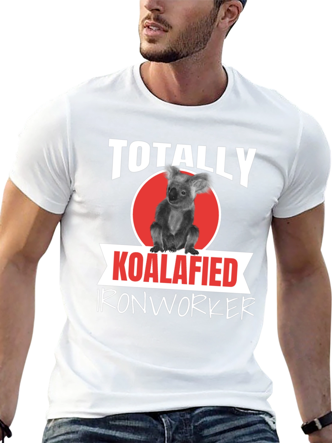 Black Koalafied Ironworker Graphic Tee view 13