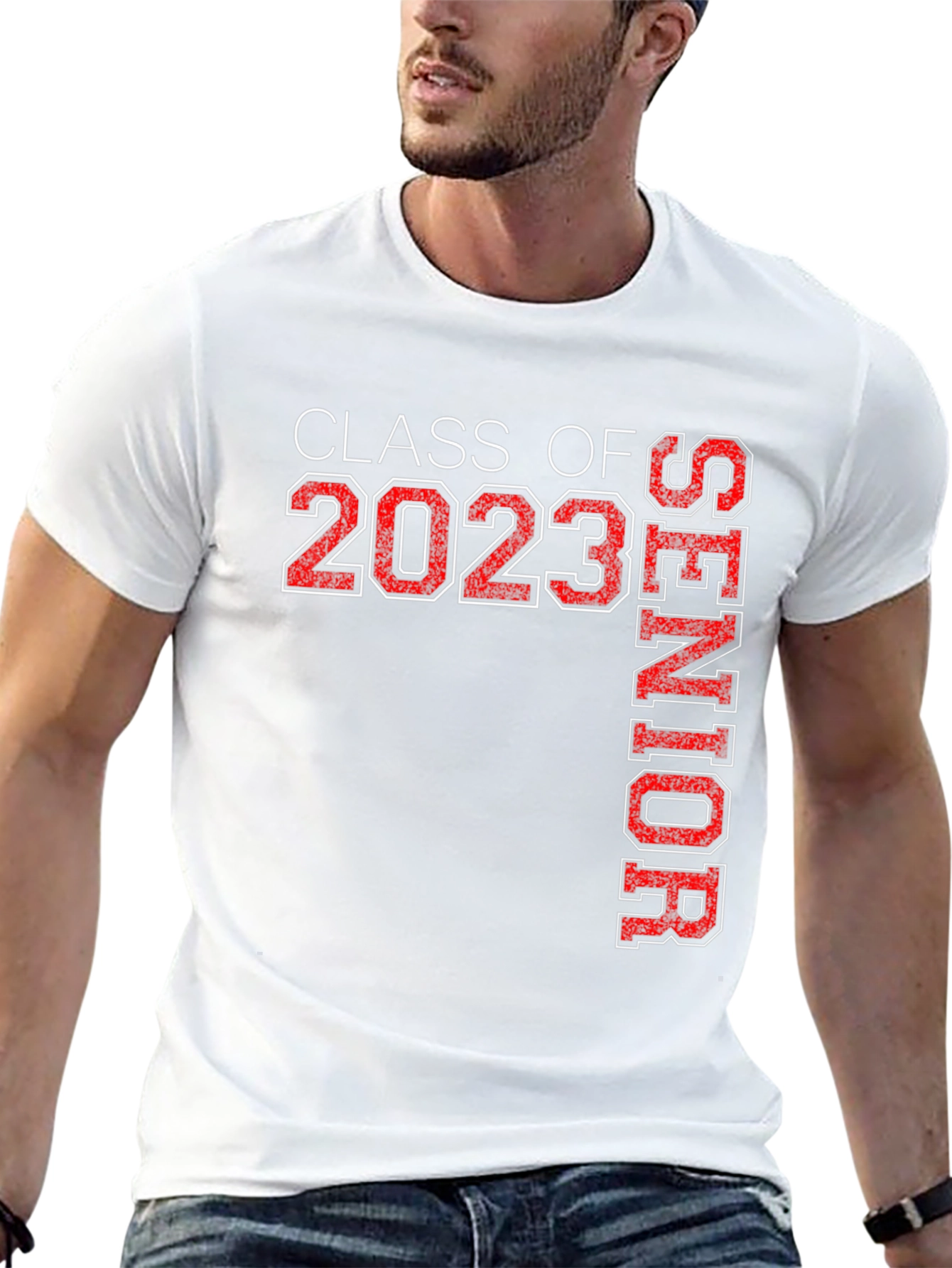 Black Class of 2023 Senior T-Shirt Graduation Tee view 13