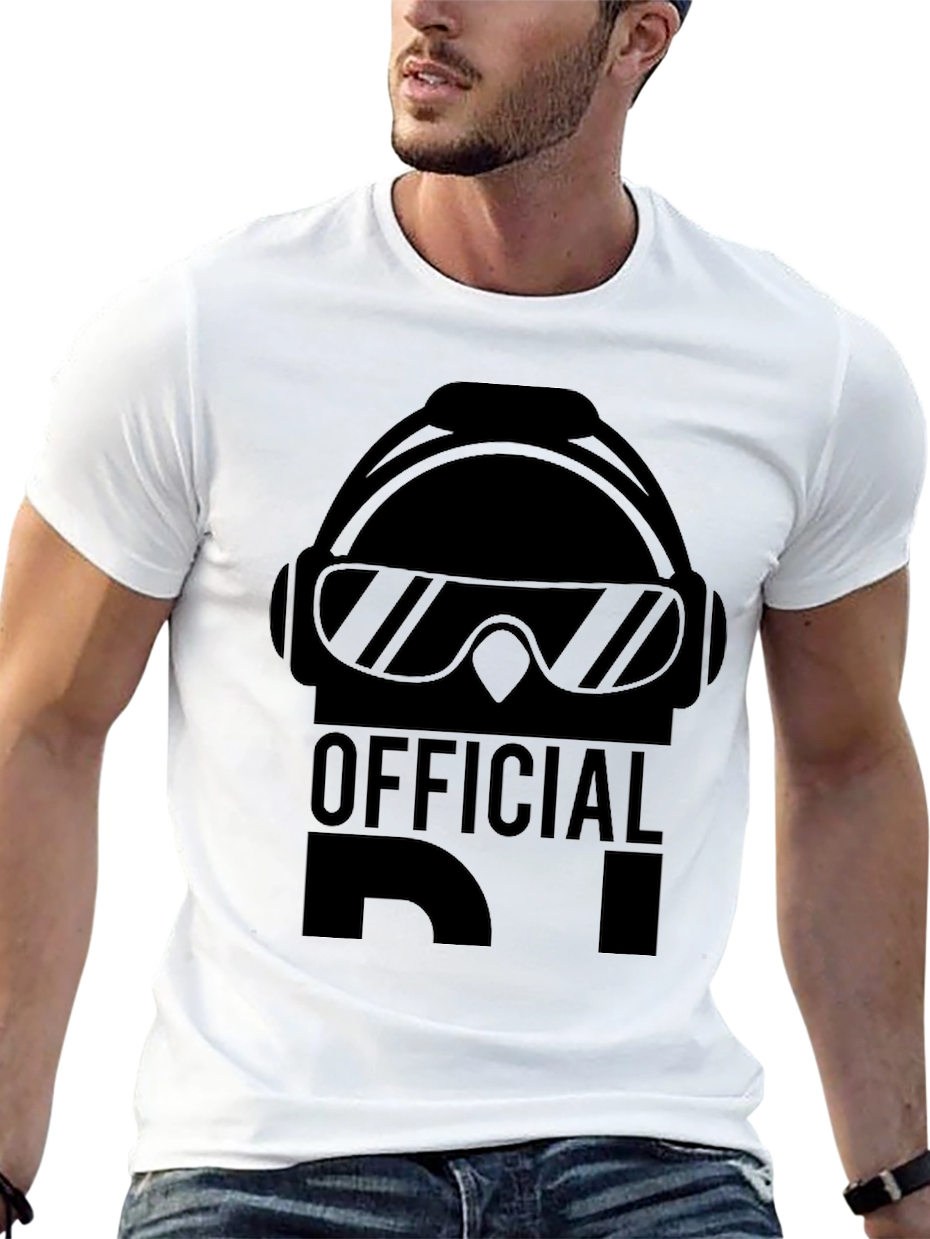 Black Official DJ Black Graphic Tee view 13