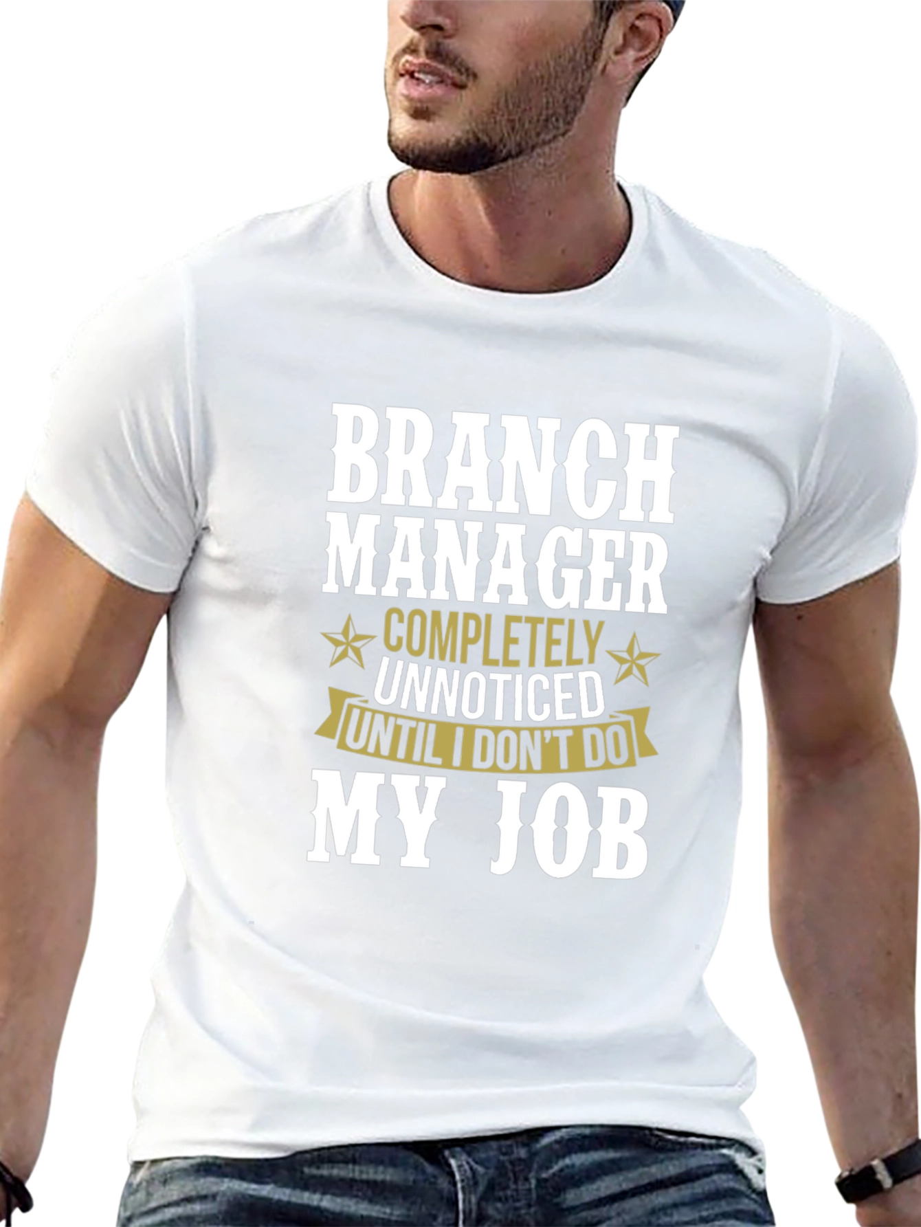 Black Branch Manager Funny T-Shirt Gift Idea view 13