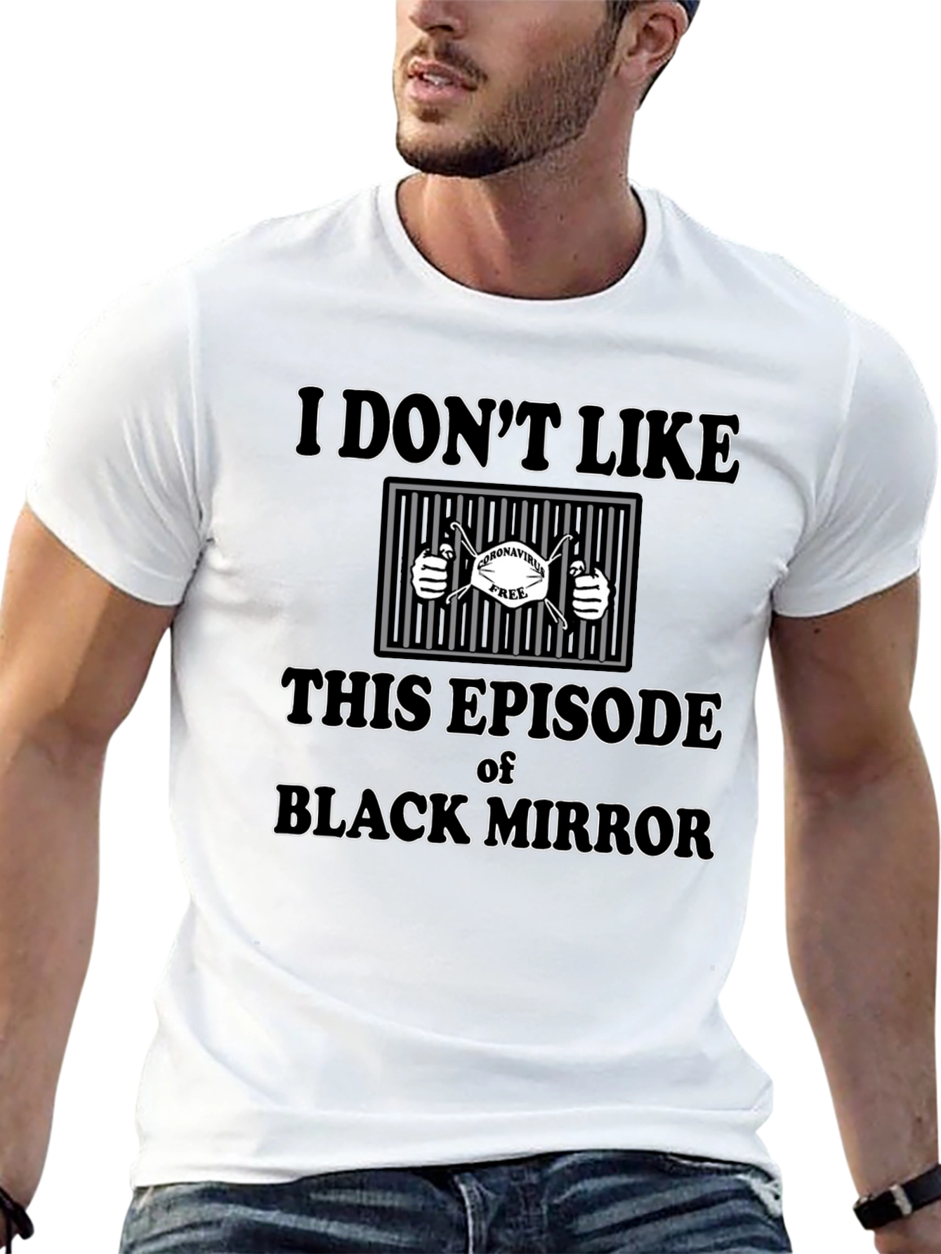 Black I Don't Like This Episode Black Mirror Tee view 13