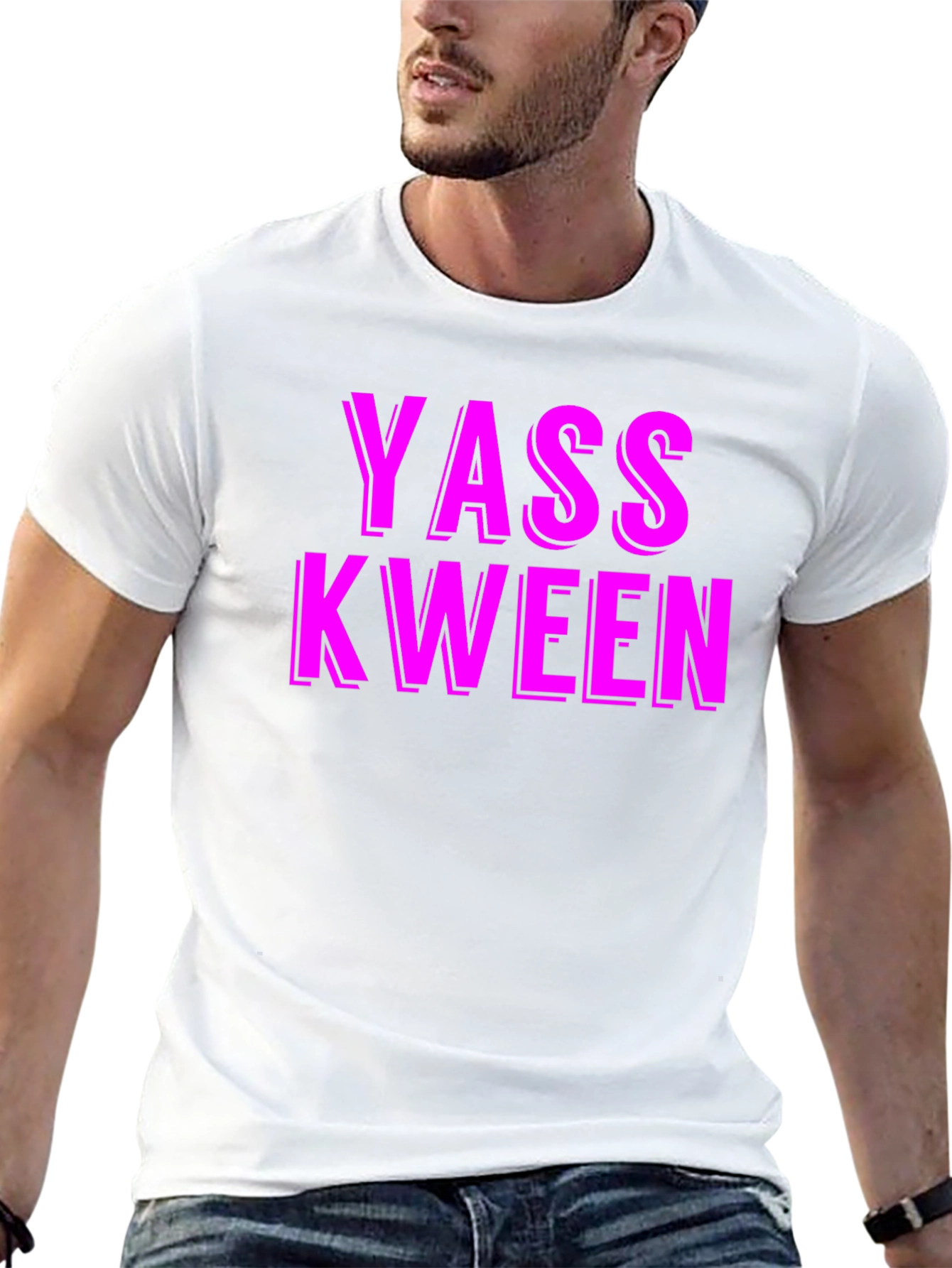 Black Yass Kween Graphic Tee - Black view 13
