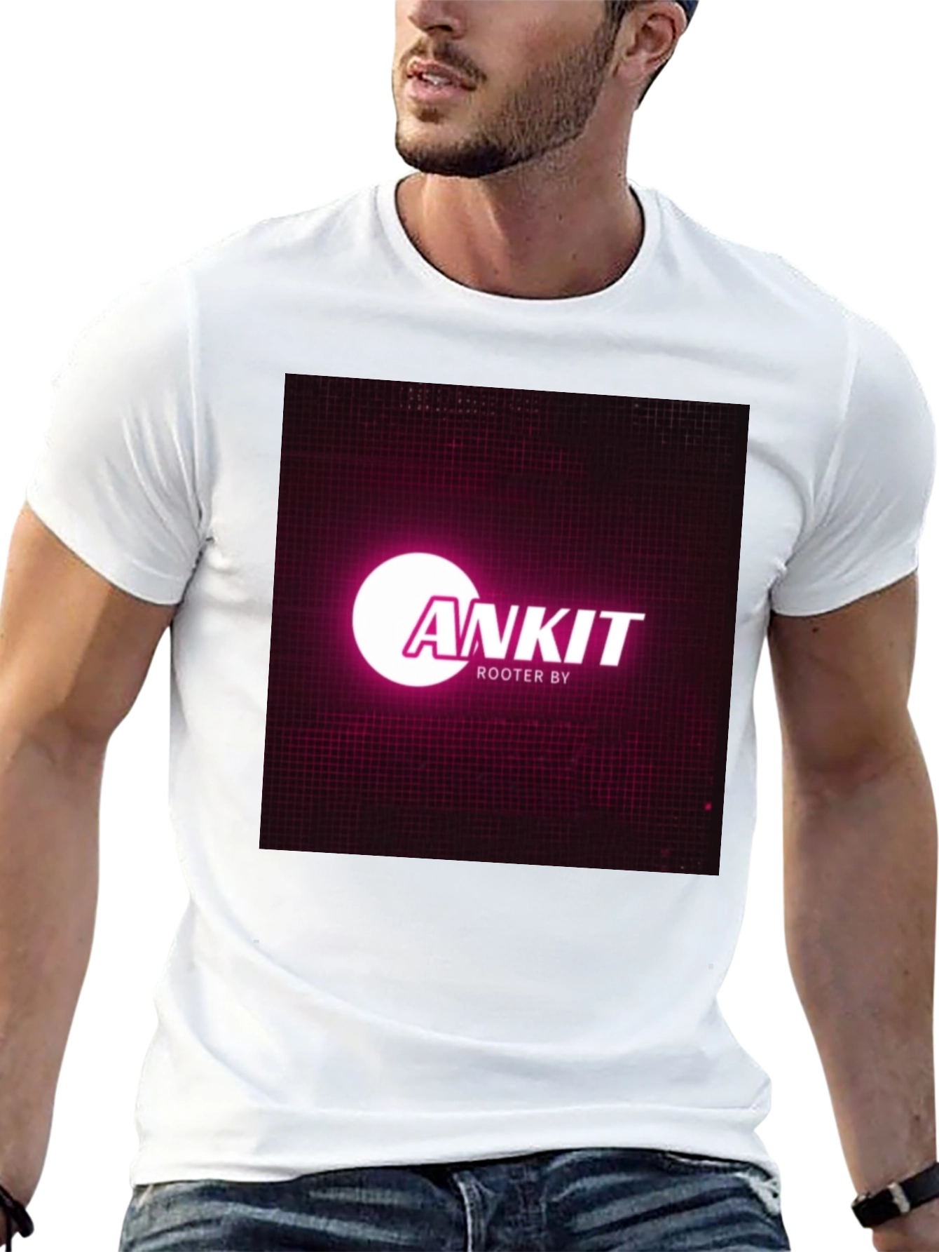 Black Ankit Rooter By Black T-Shirt view 13