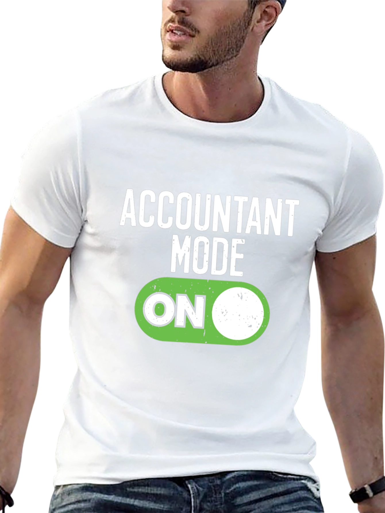 Black Accountant Mode On T-Shirt view 13