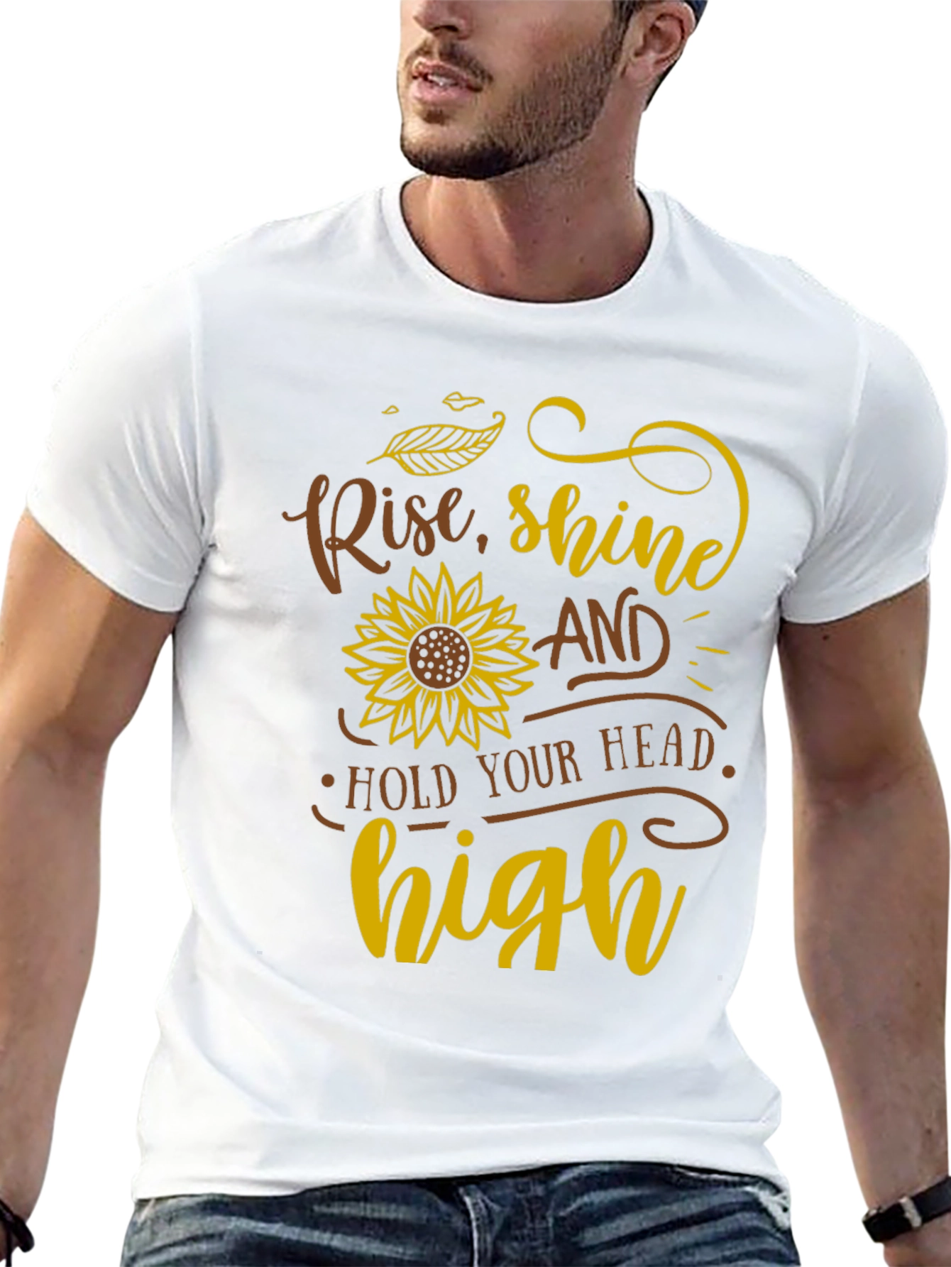 Black Rise, Shine, Hold Your Head High T-Shirt view 13