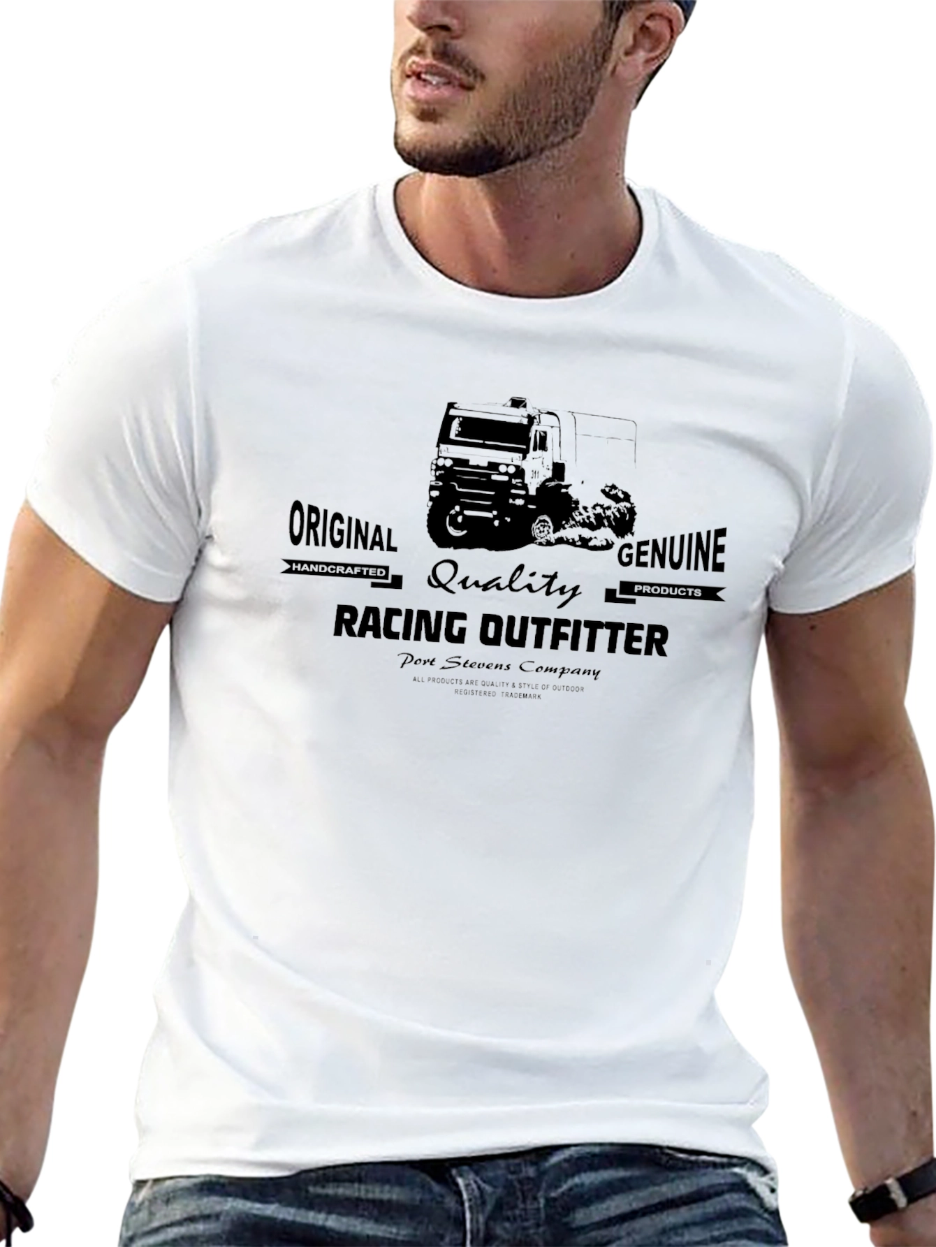 Black Original Racing Outfitter Graphic Tee view 13