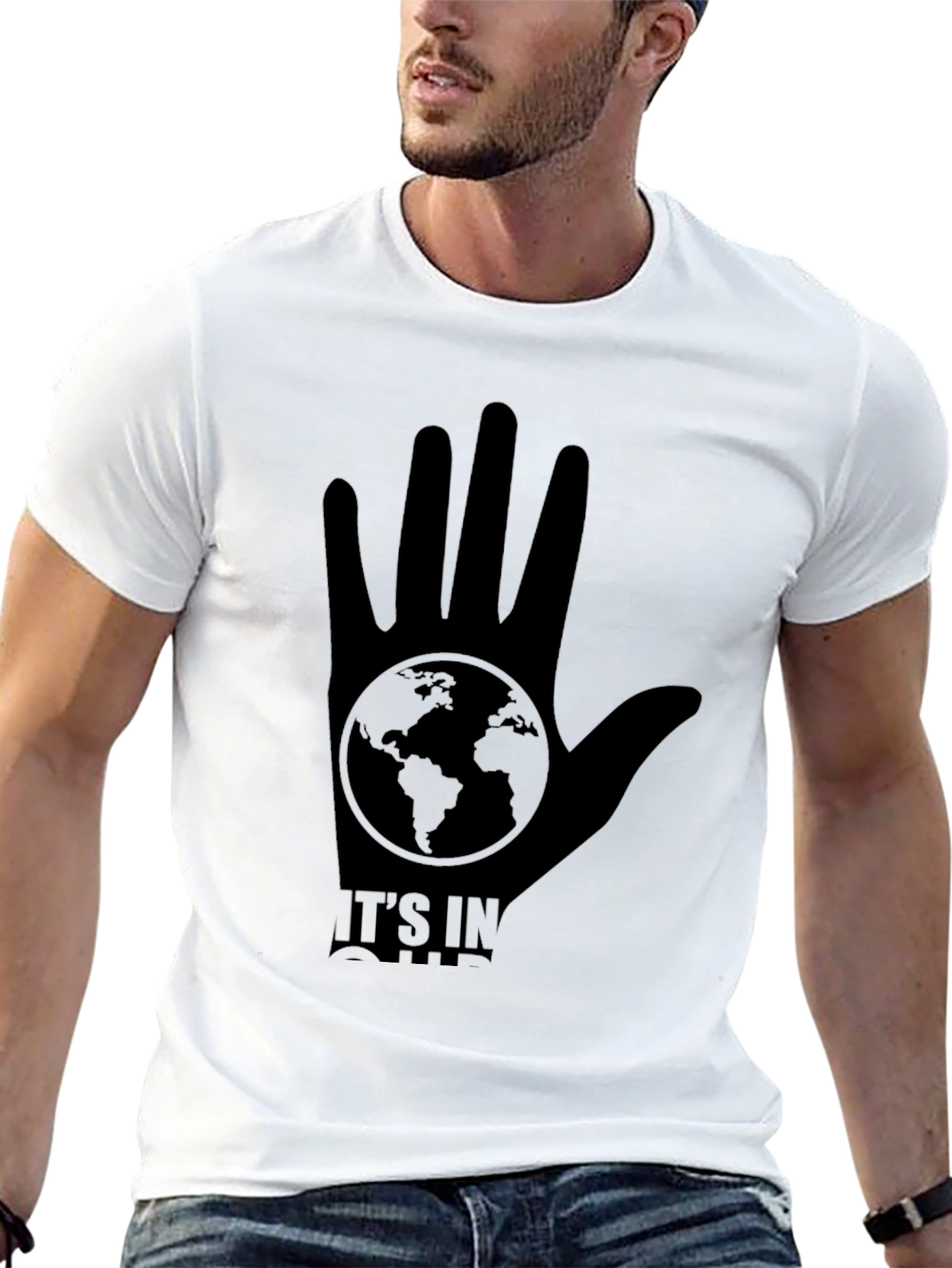 Black Earth in Our Hands Graphic T-Shirt view 13
