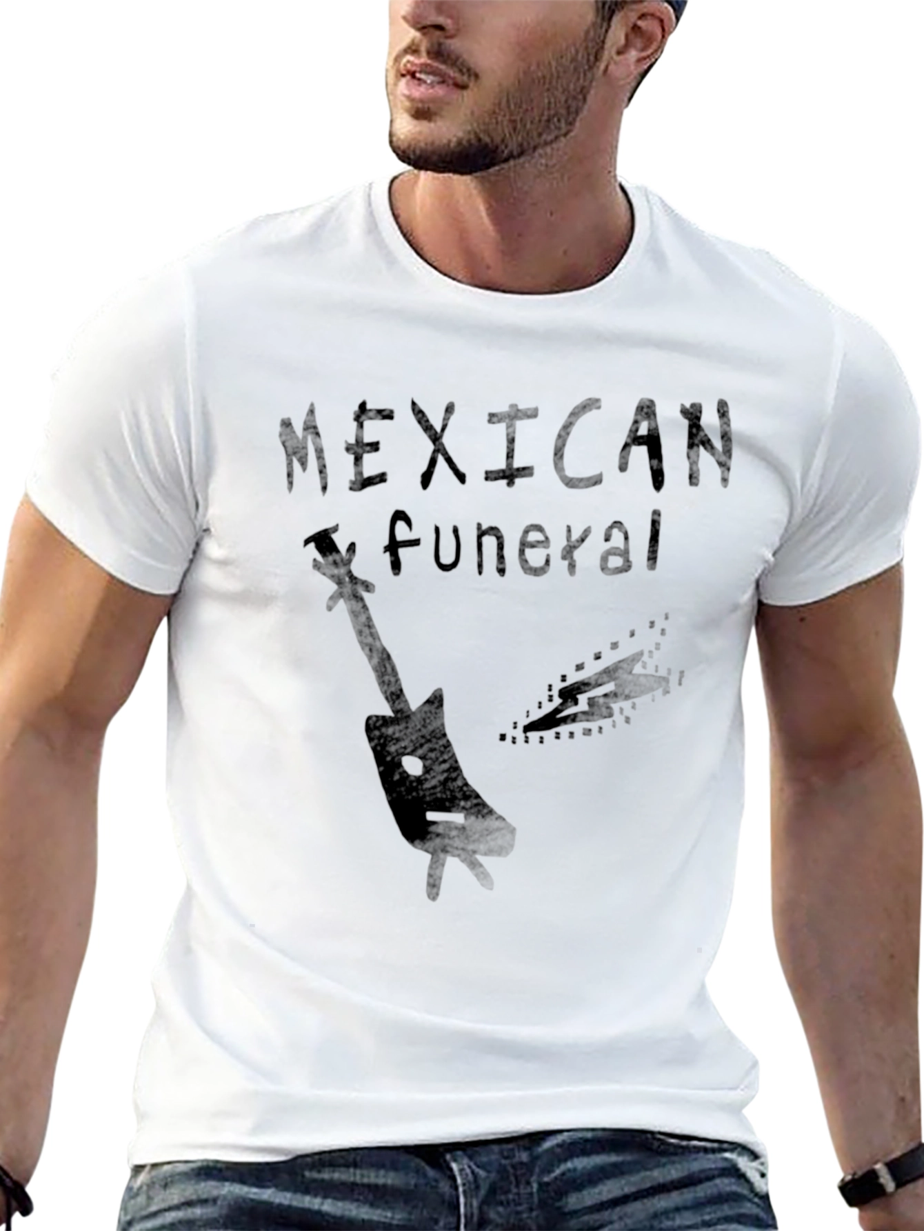 Black Mexican Funeral Black T-Shirt view 13