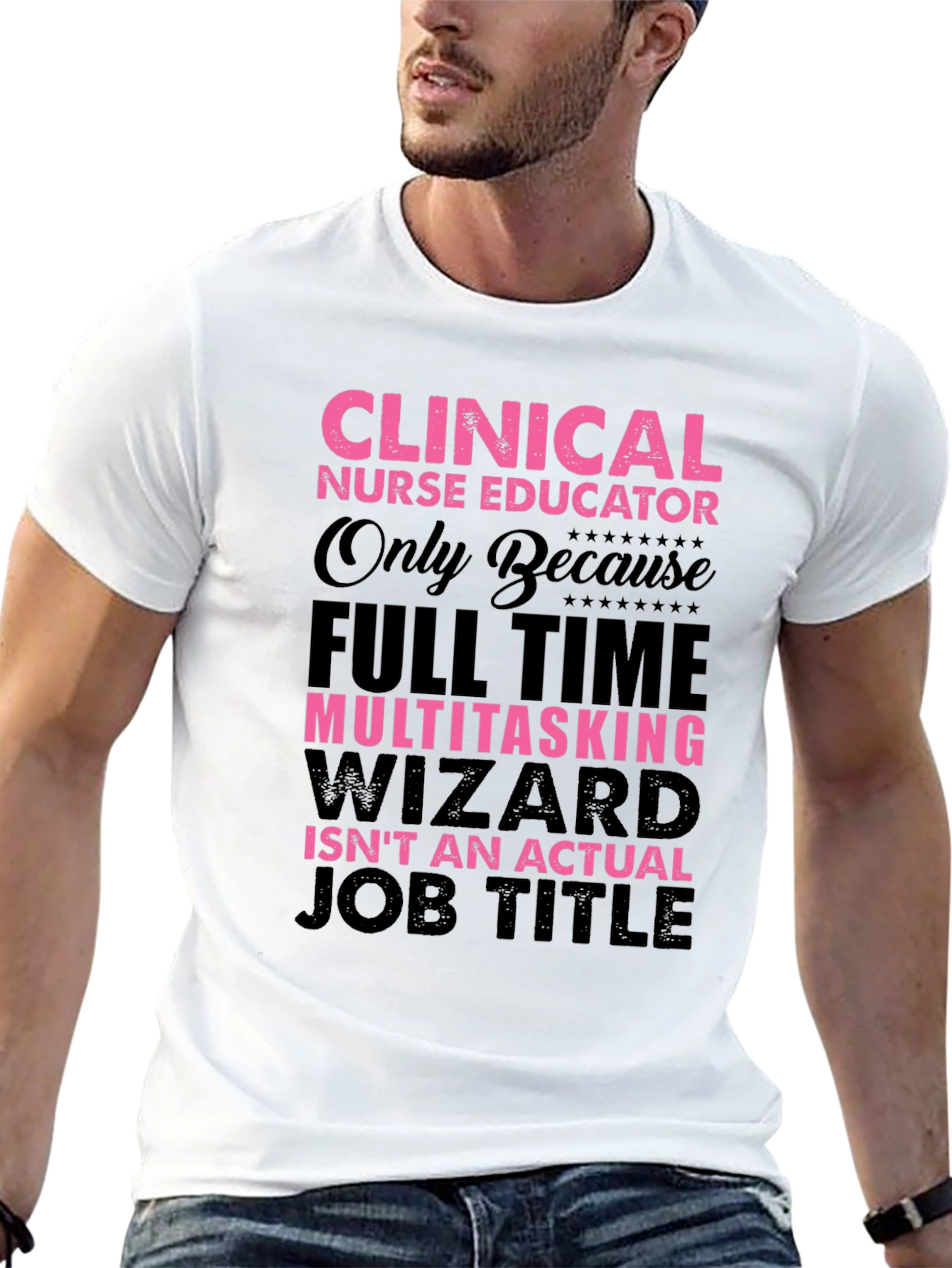 Black Clinical Nurse Educator T-Shirt view 13