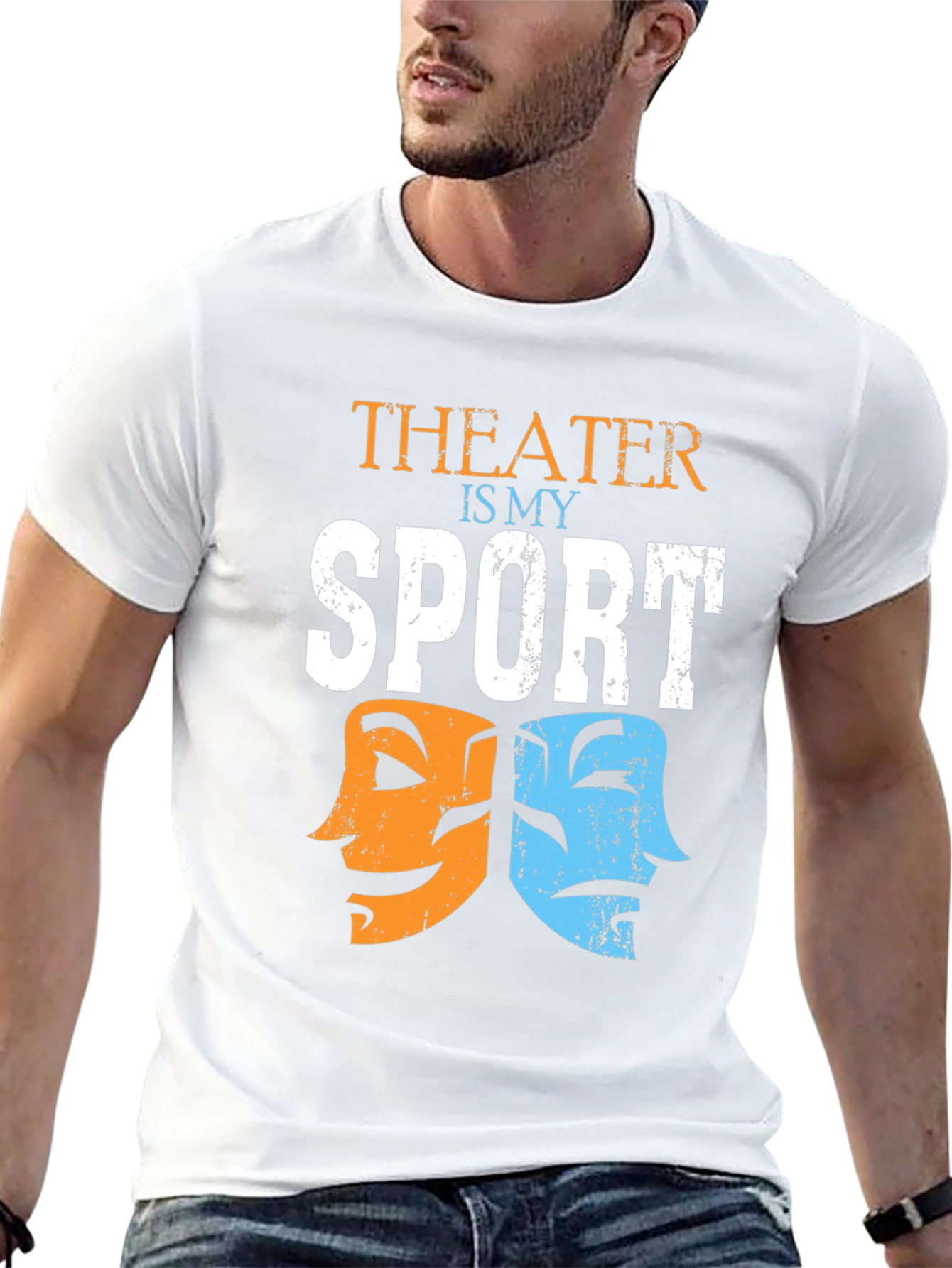 Black Theater Is My Sport Graphic Tee view 13
