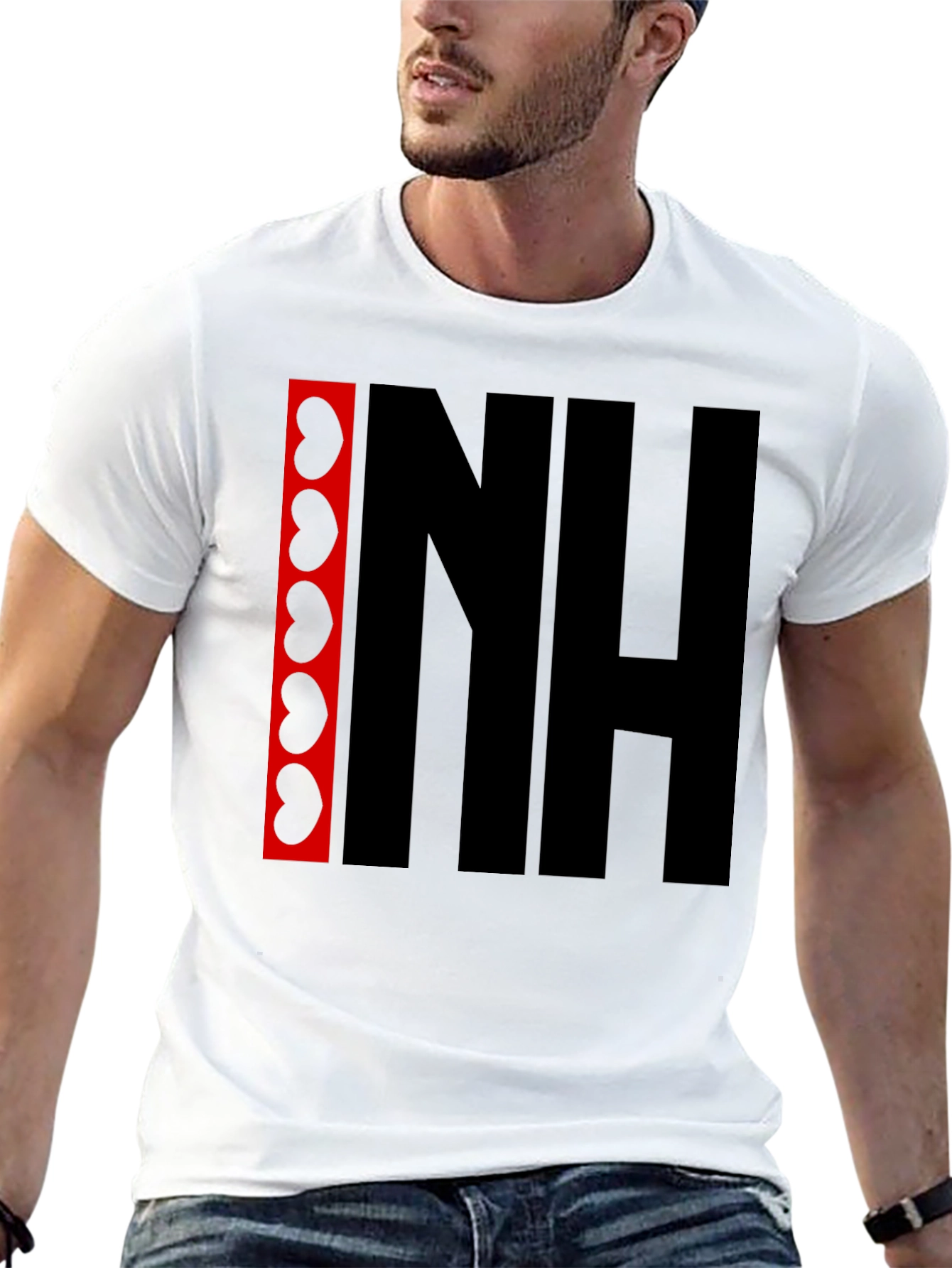 Black Cool Black Graphic Tee - Kidney NH Print view 13