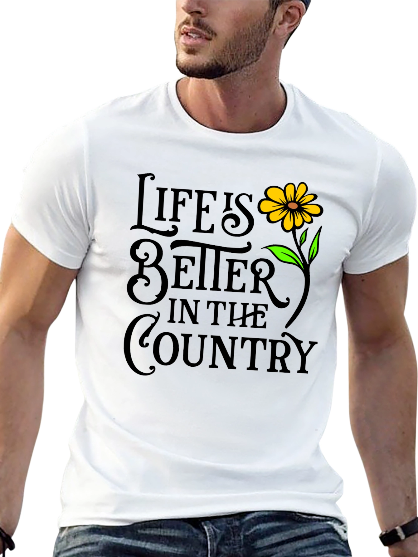 Black Life is Better in The Country T-Shirt view 13