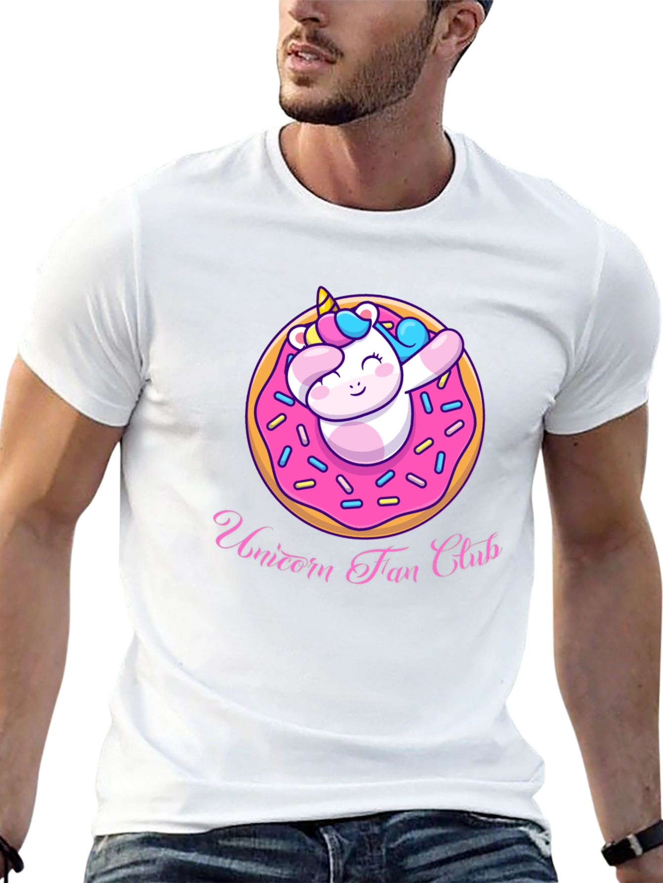 Black Unicorn Fan Club Donut T-Shirt view 13