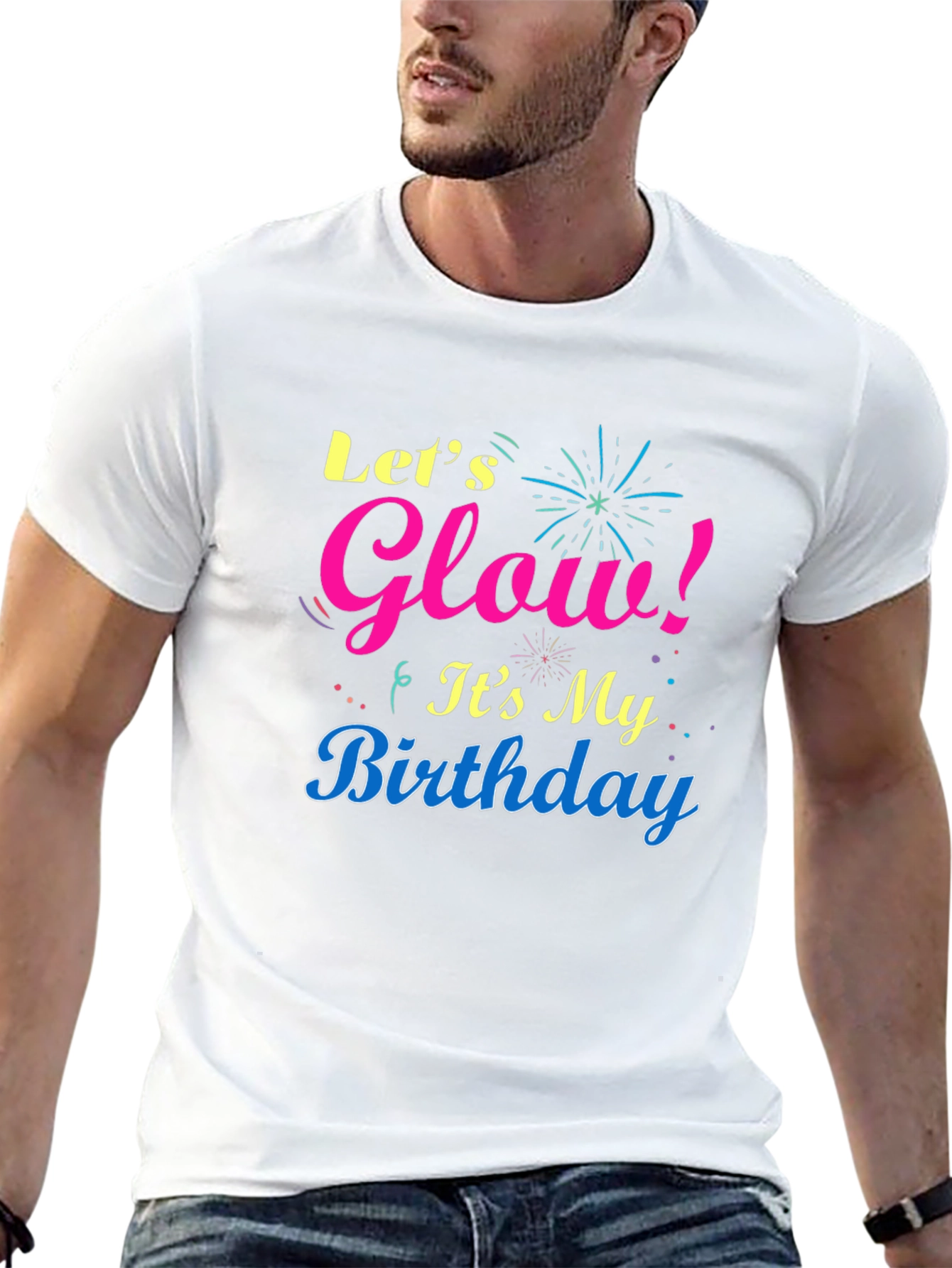 Let's Glow Birthday T-Shirt - 13