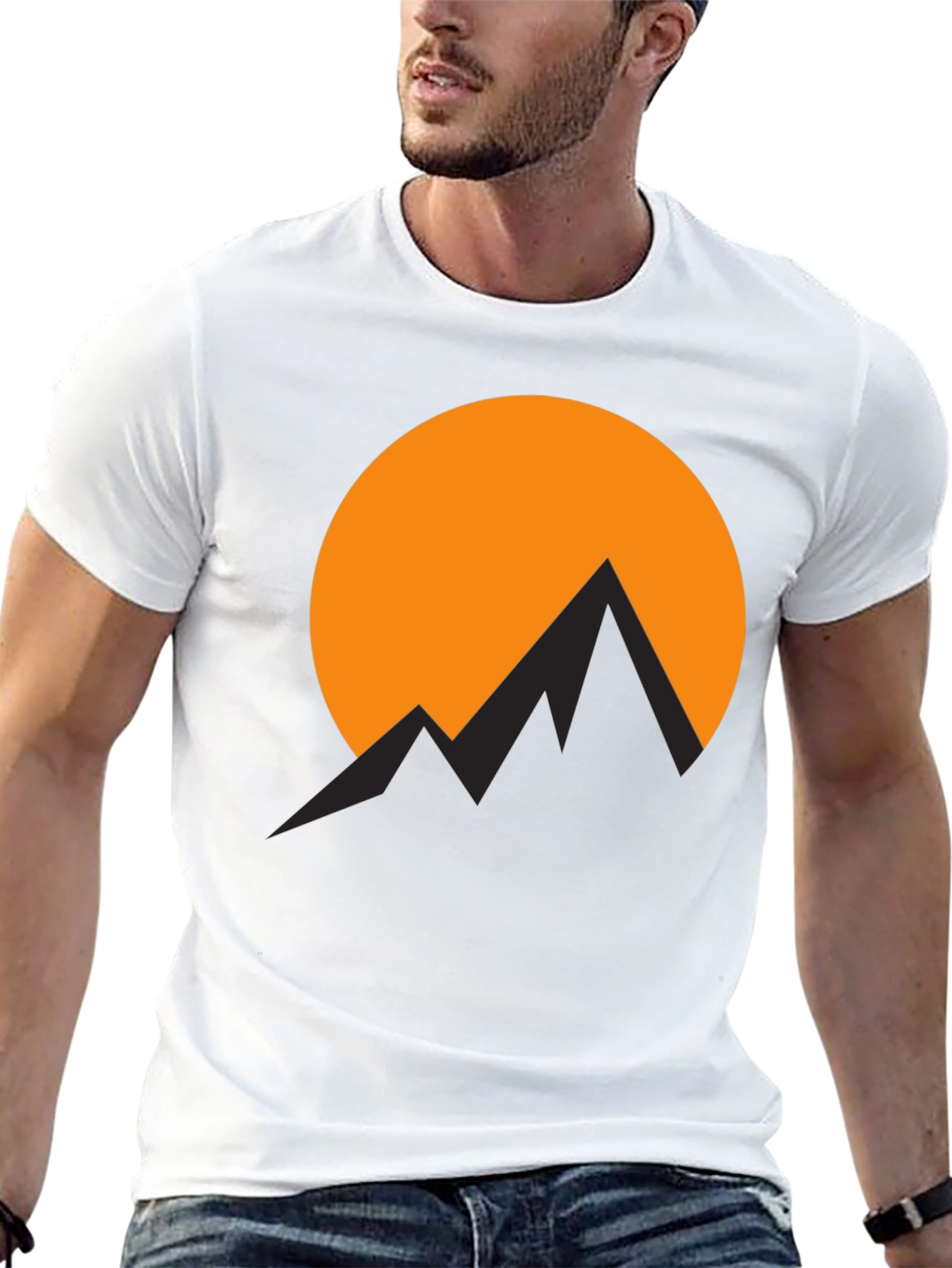 Black Mountain Sunset Graphic T-Shirt - Adventure Awaits view 13