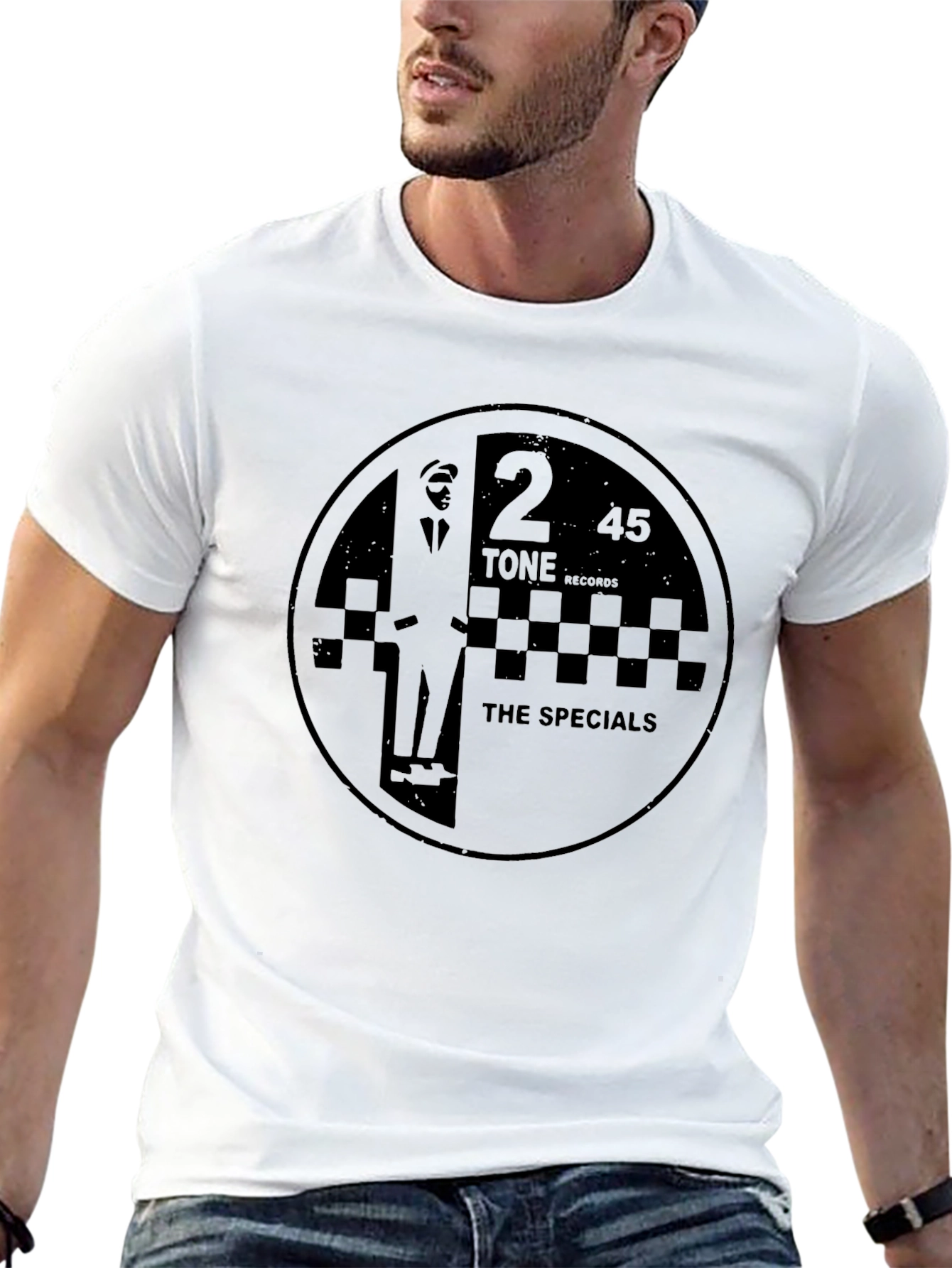 Black The Specials 2 Tone Records T-Shirt view 13