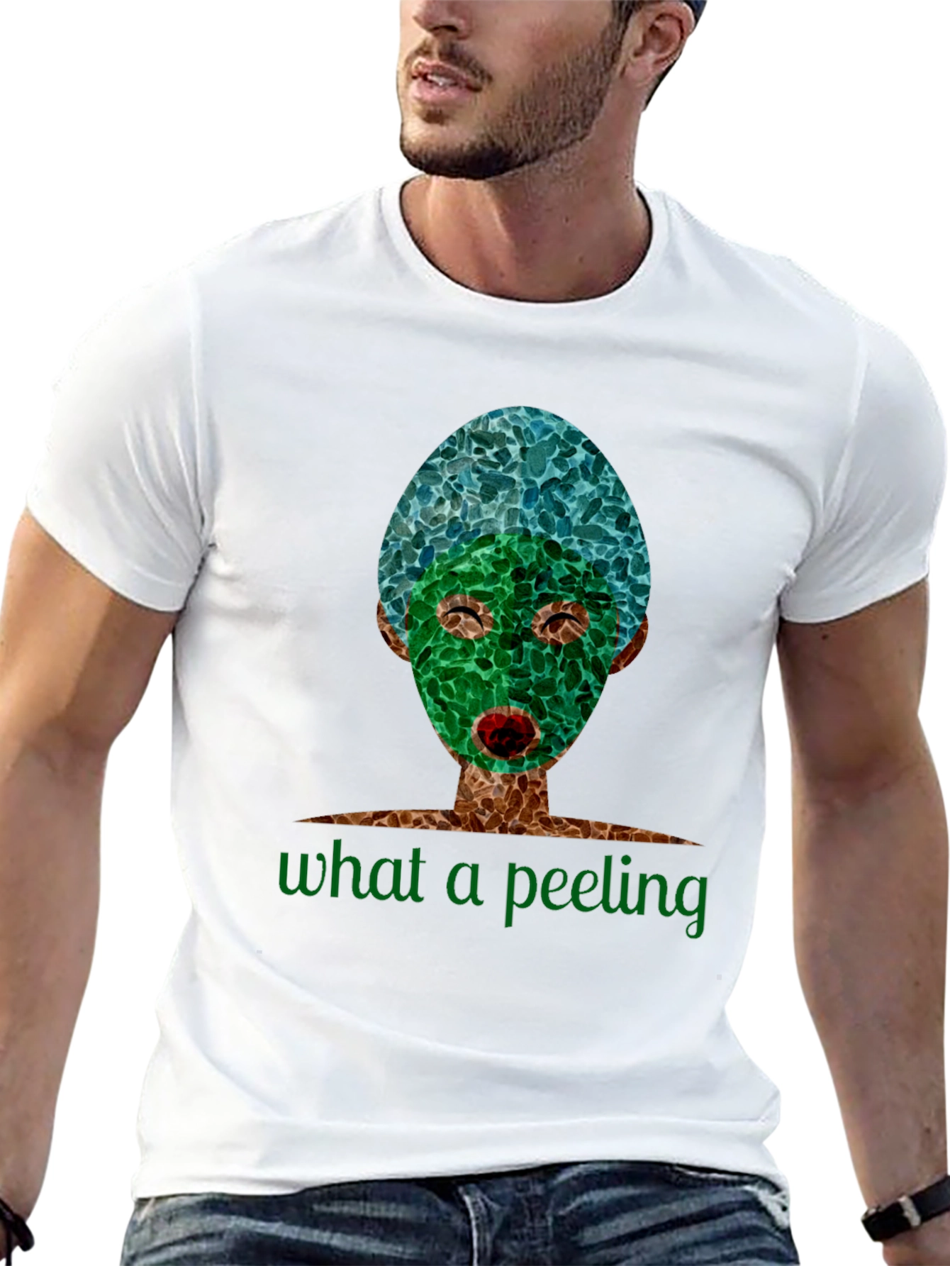 Black What a Peeling T-Shirt - Unique Spa Day Design view 13