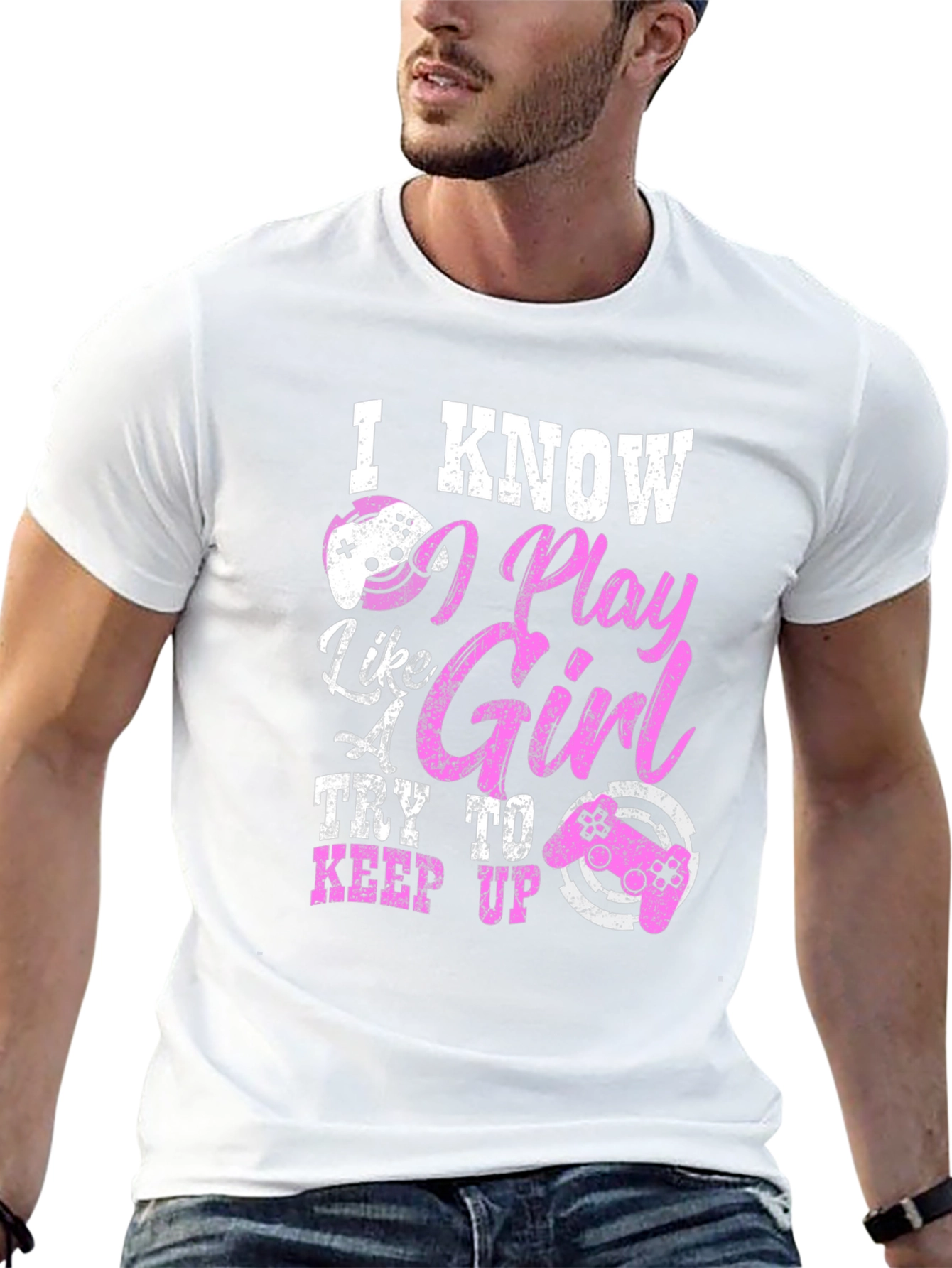 Black I Know I Play Like A Girl T-Shirt view 13