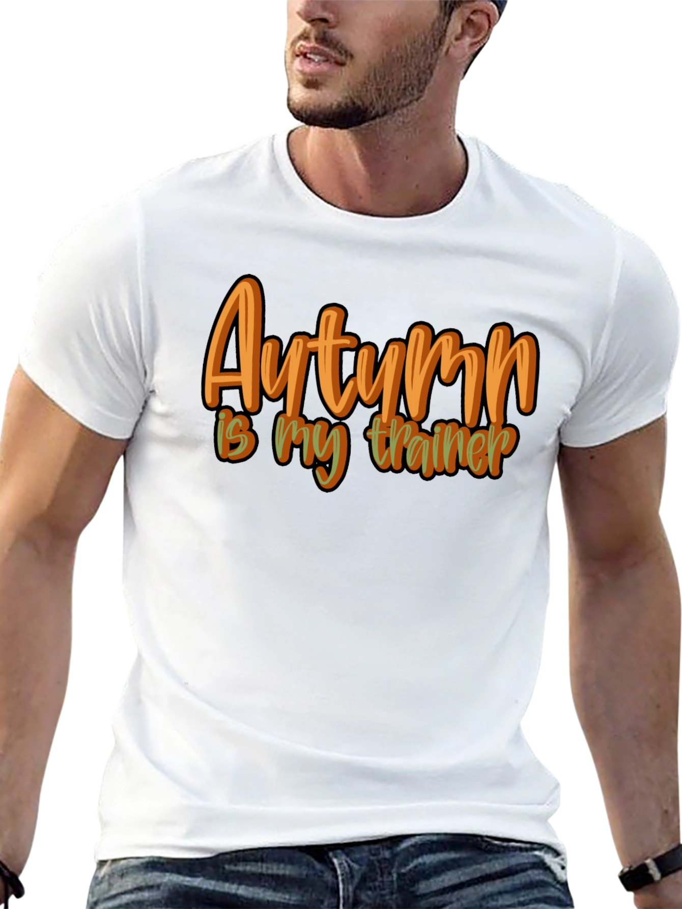 Black Autumn is my Trainer - Graphic T-Shirt view 13