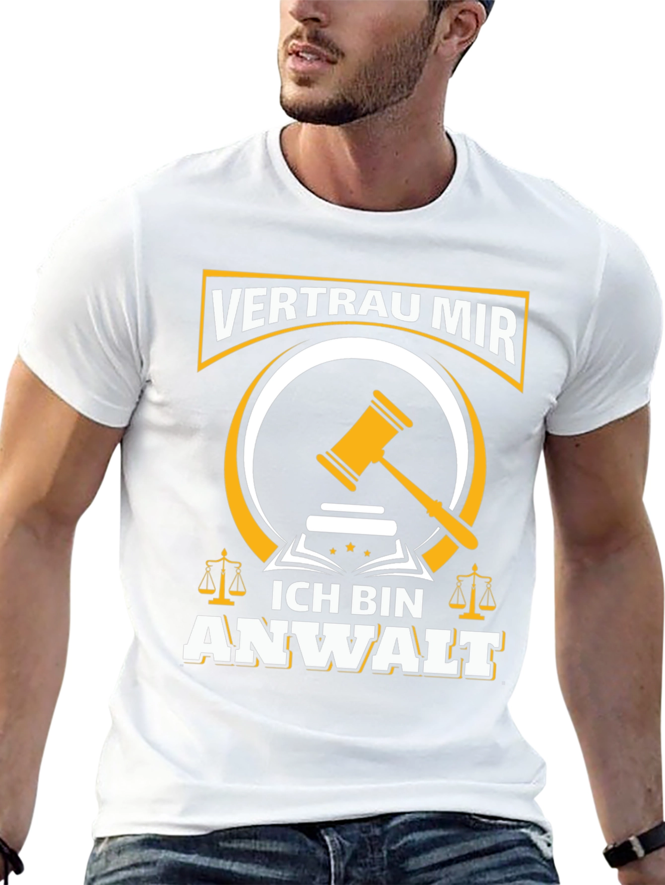 Vertrau Mir Ich Bin Anwalt T-Shirt Lawyer Justice - 13