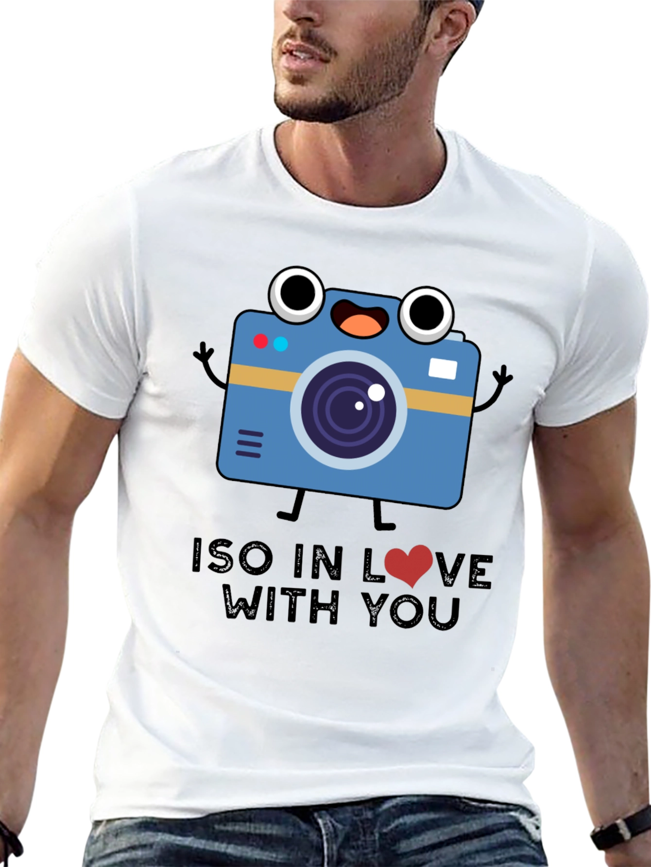 Cute Camera T-Shirt - ISO In Love With You - 13
