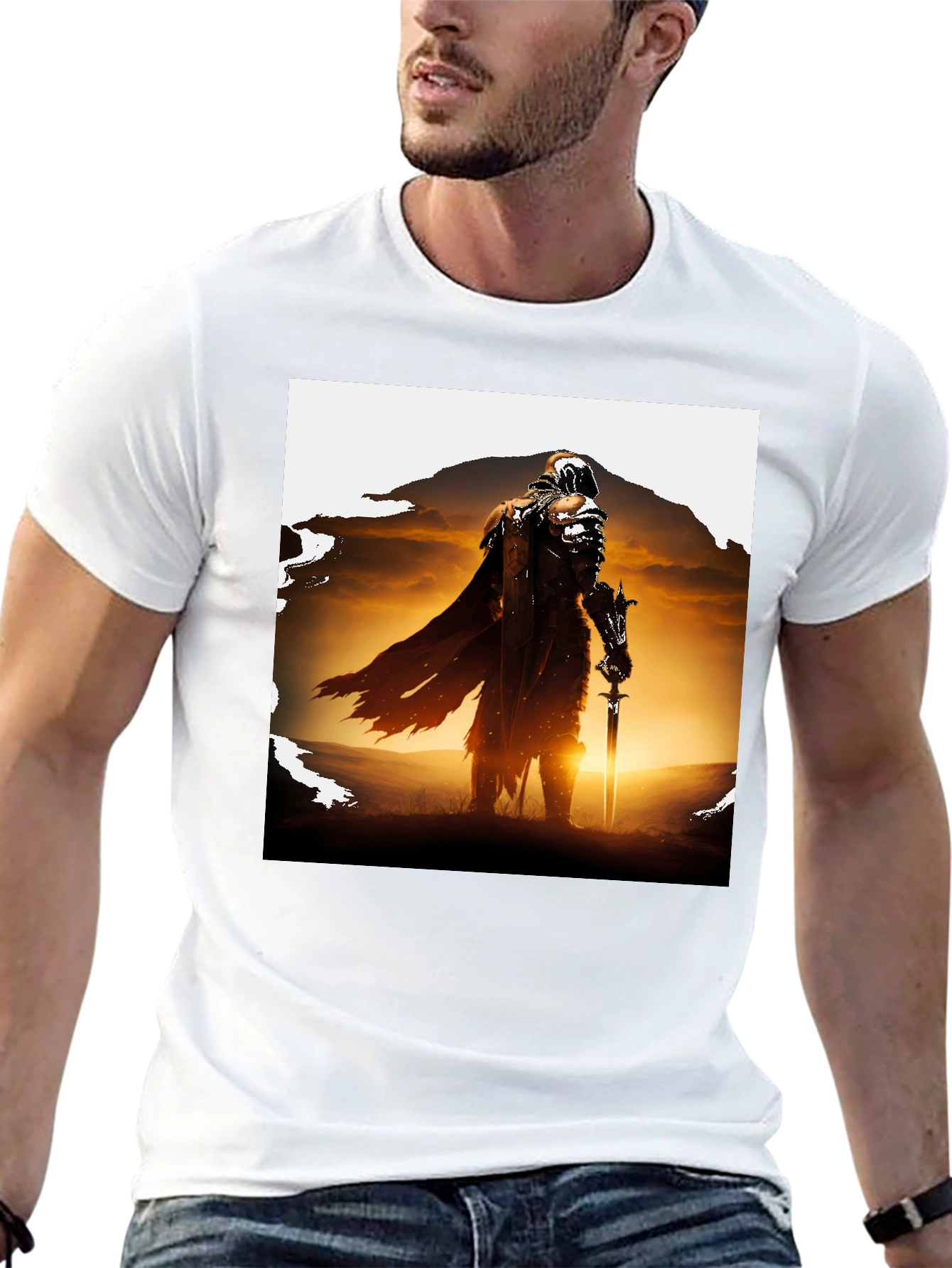 Black Warrior Graphic Tee - Black view 13