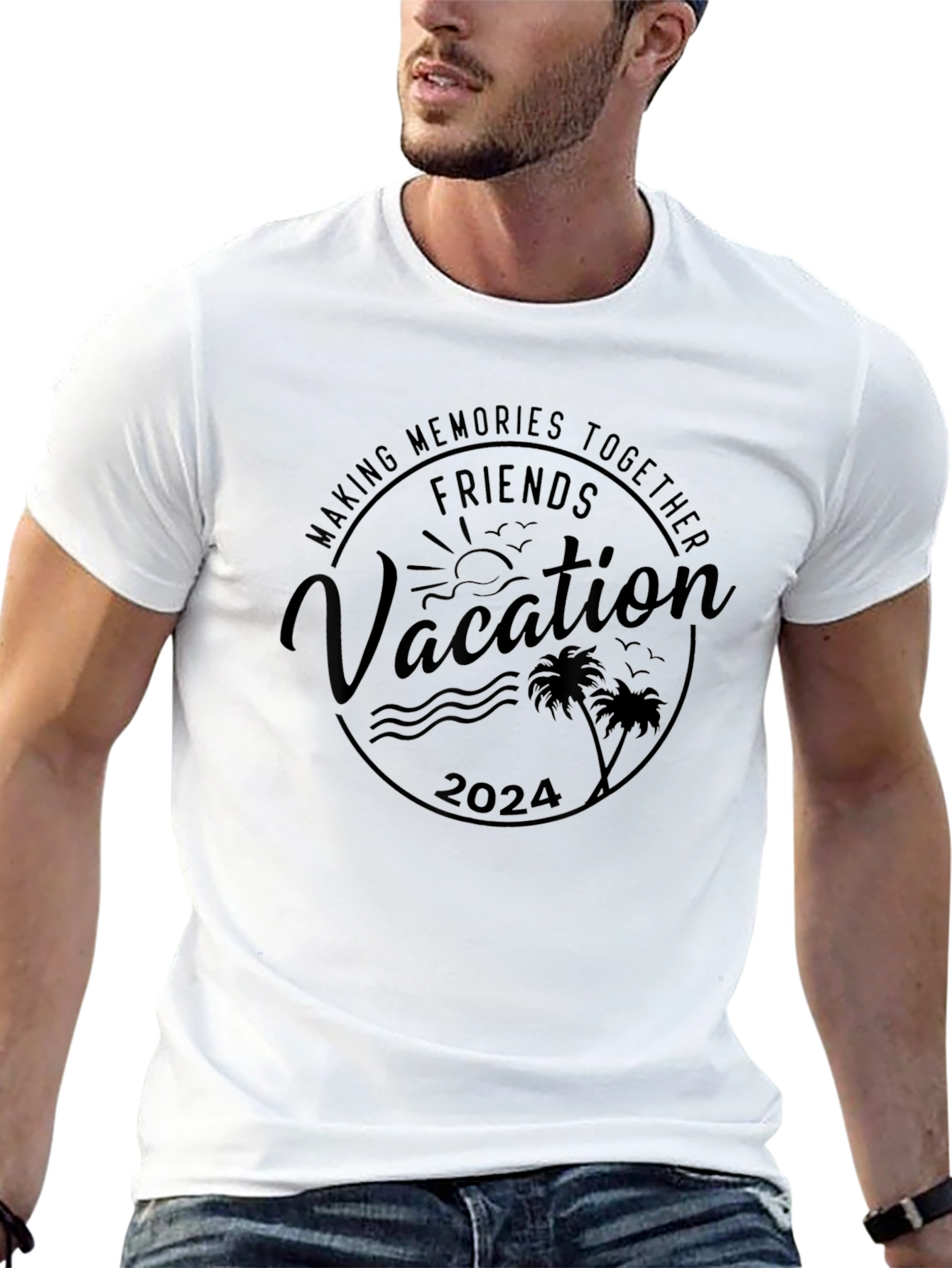 Black Vacation 2024 T-Shirt view 13
