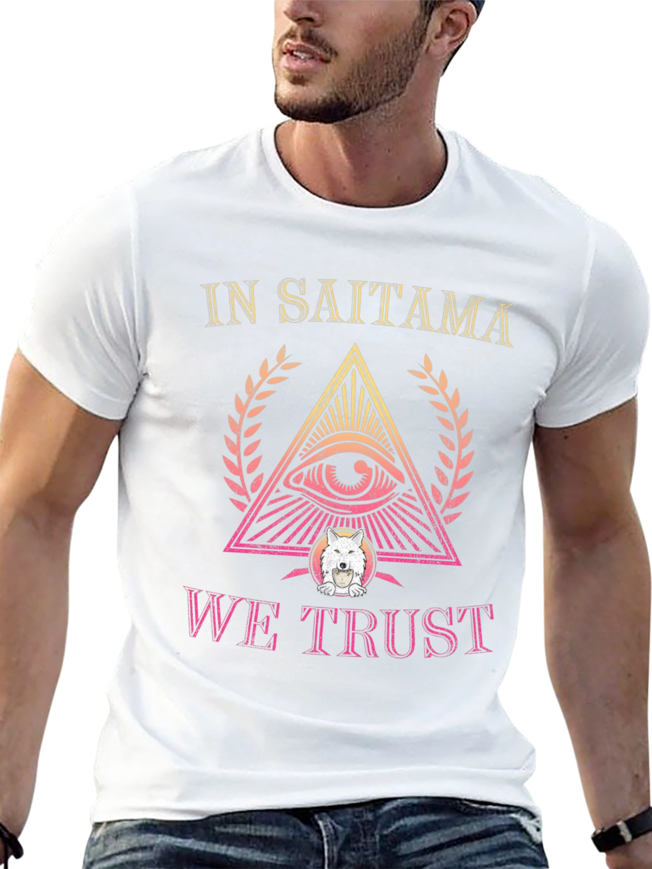 Black In Saitama We Trust Graphic Tee view 13