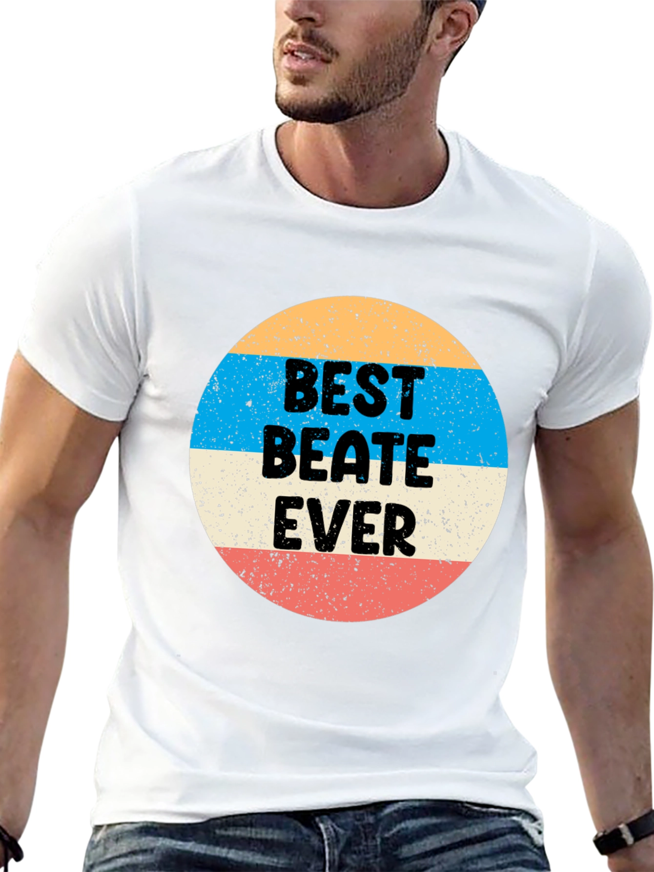 Black Best Beate Ever T-Shirt - Retro Style view 13