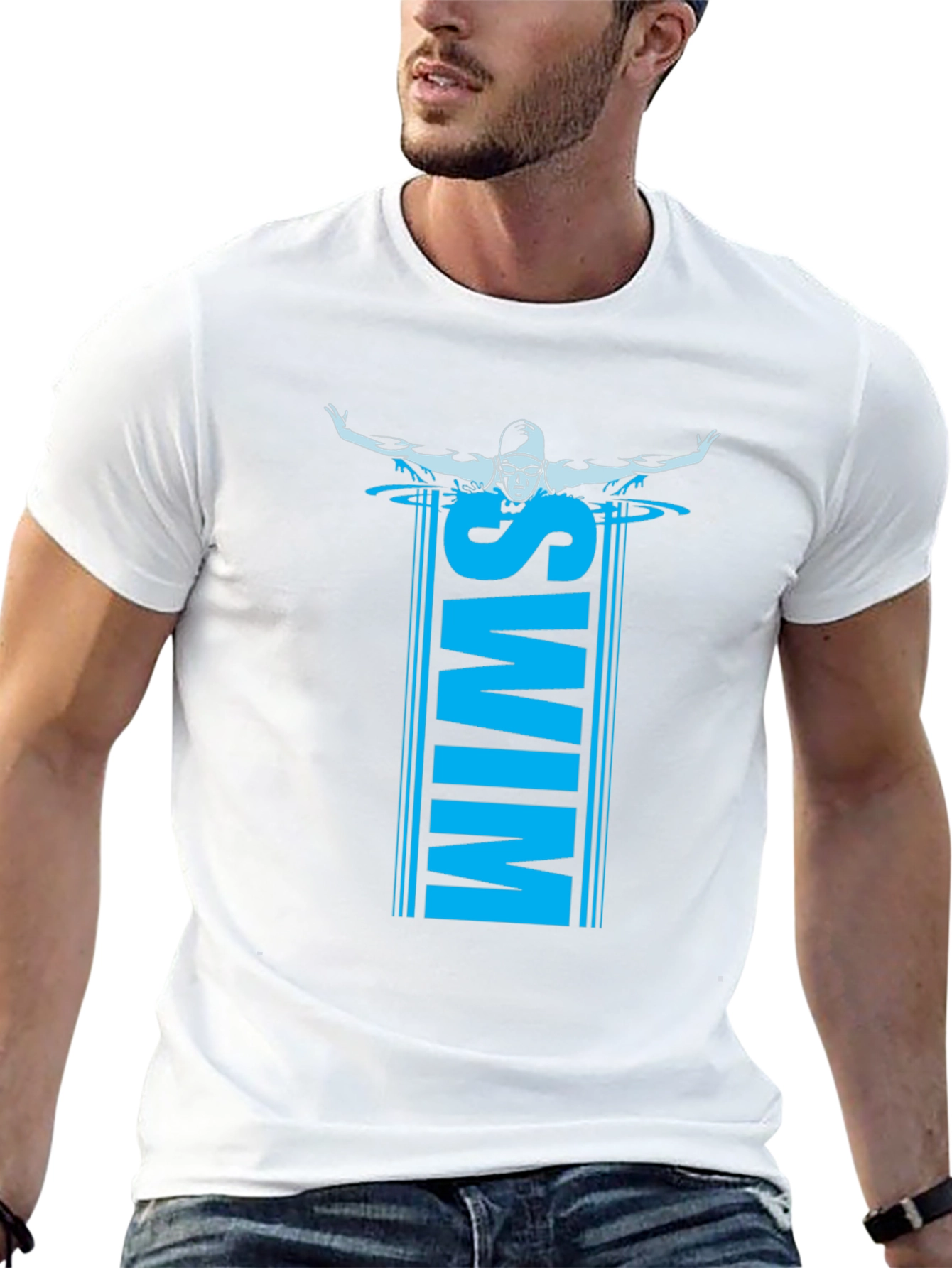 Swim T-Shirt: Athlete Design - 13