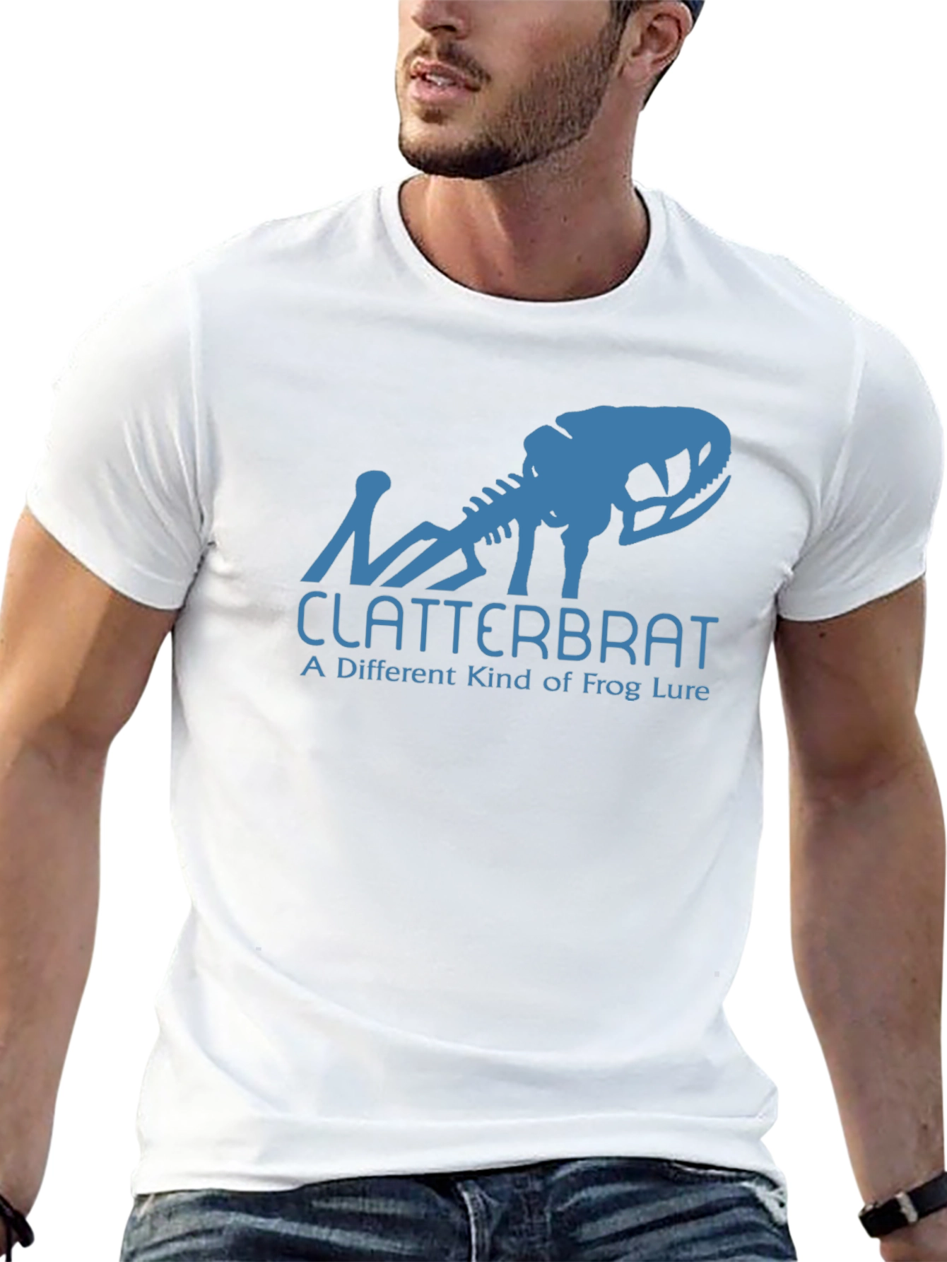 Black Clatterbrat Frog Lure Graphic Tee view 13