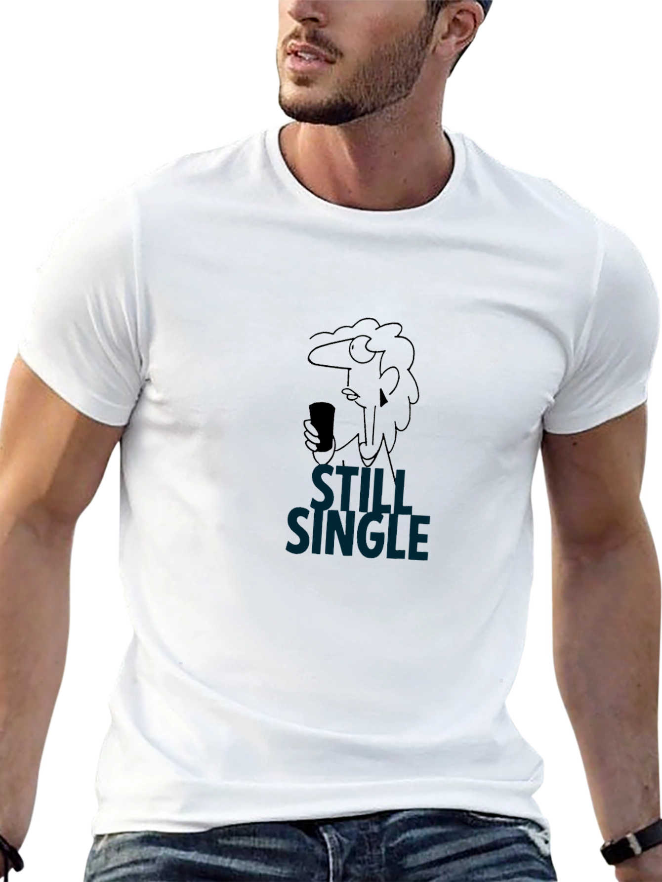 Black Still Single Graphic Tee view 13