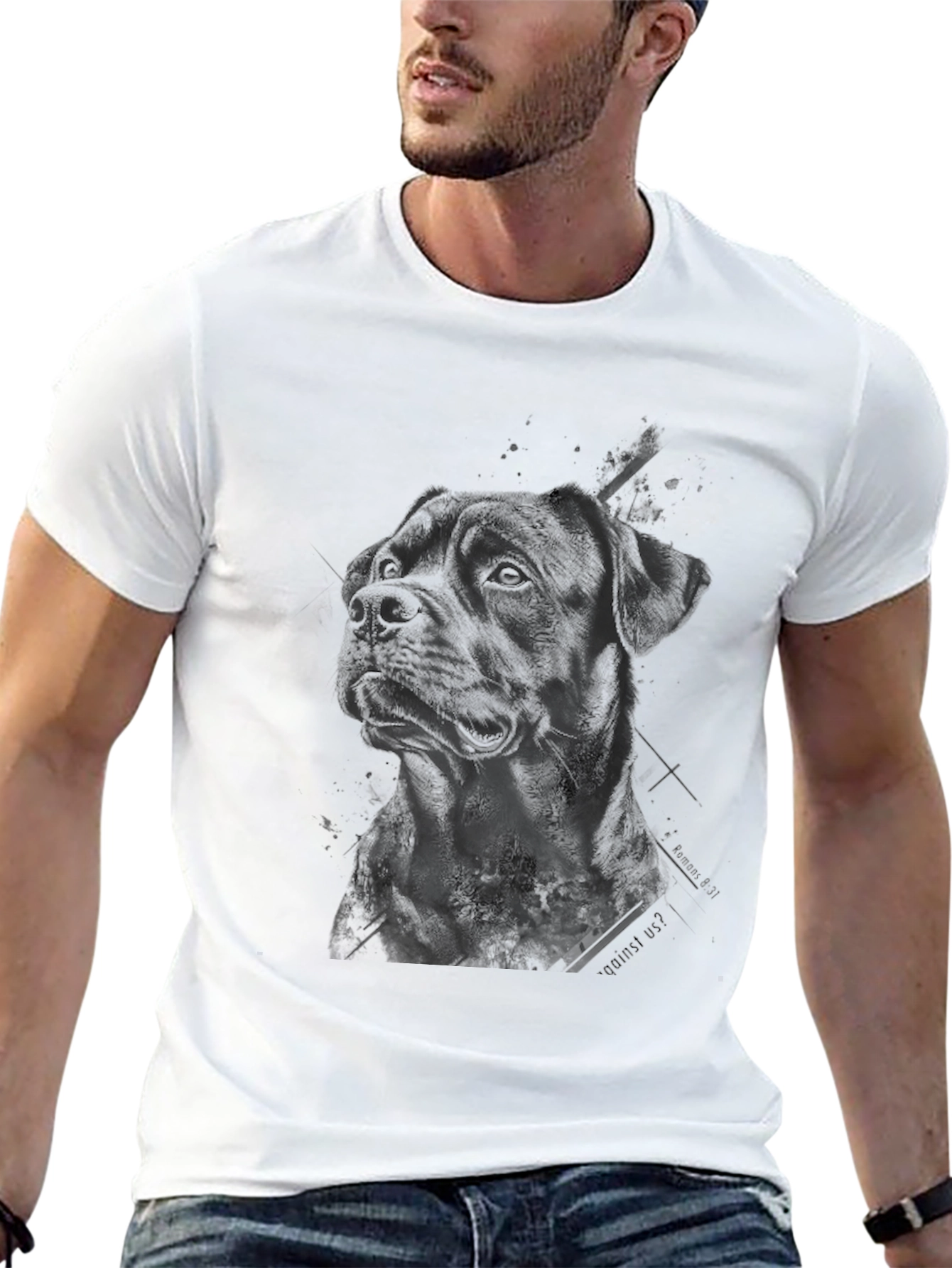 Black Dog Graphic T-Shirt - Black view 13