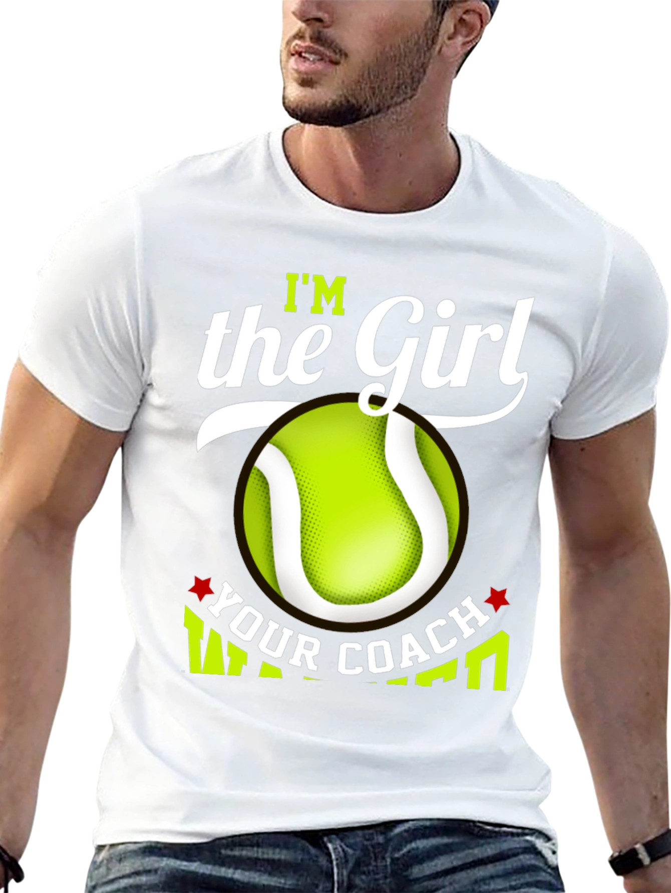 Black I'm the Girl Your Coach Warned You About T-Shirt view 13