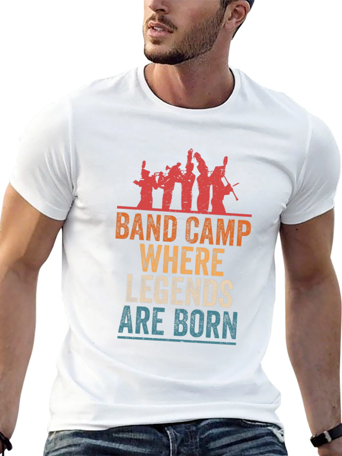 Black Band Camp Legends T-Shirt - Music Tee view 13