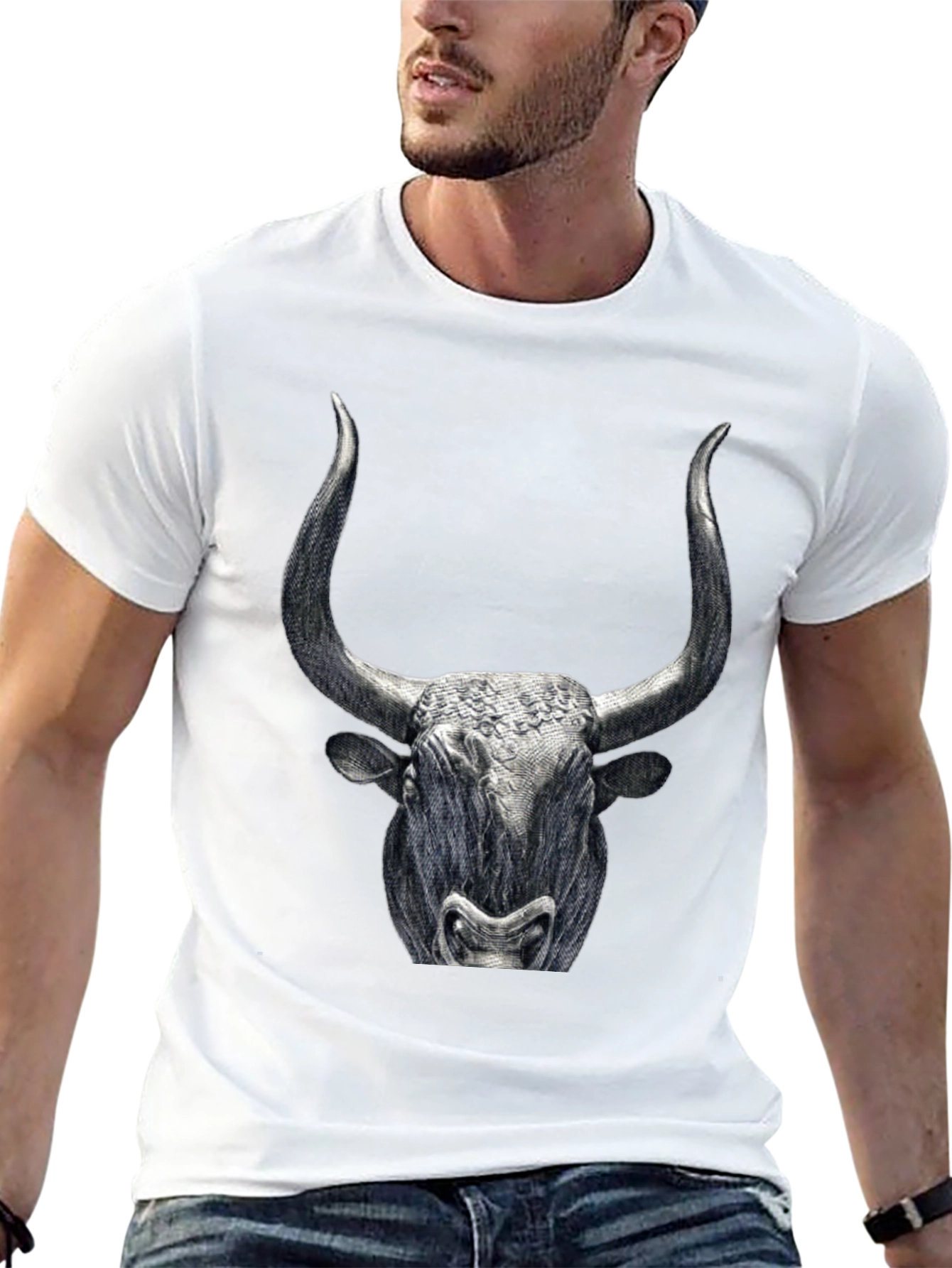 Black Black Bull Graphic Tee - Men's Fashion view 13