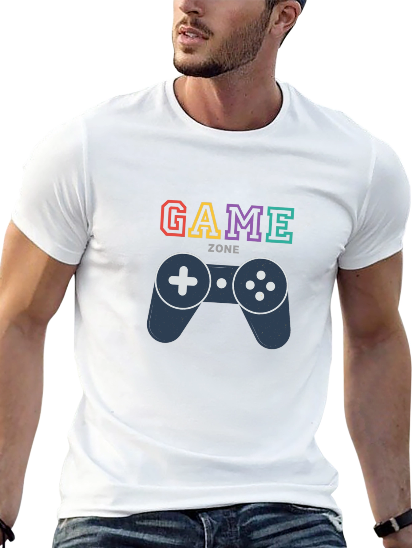 Black Game Zone Graphic Tee view 13