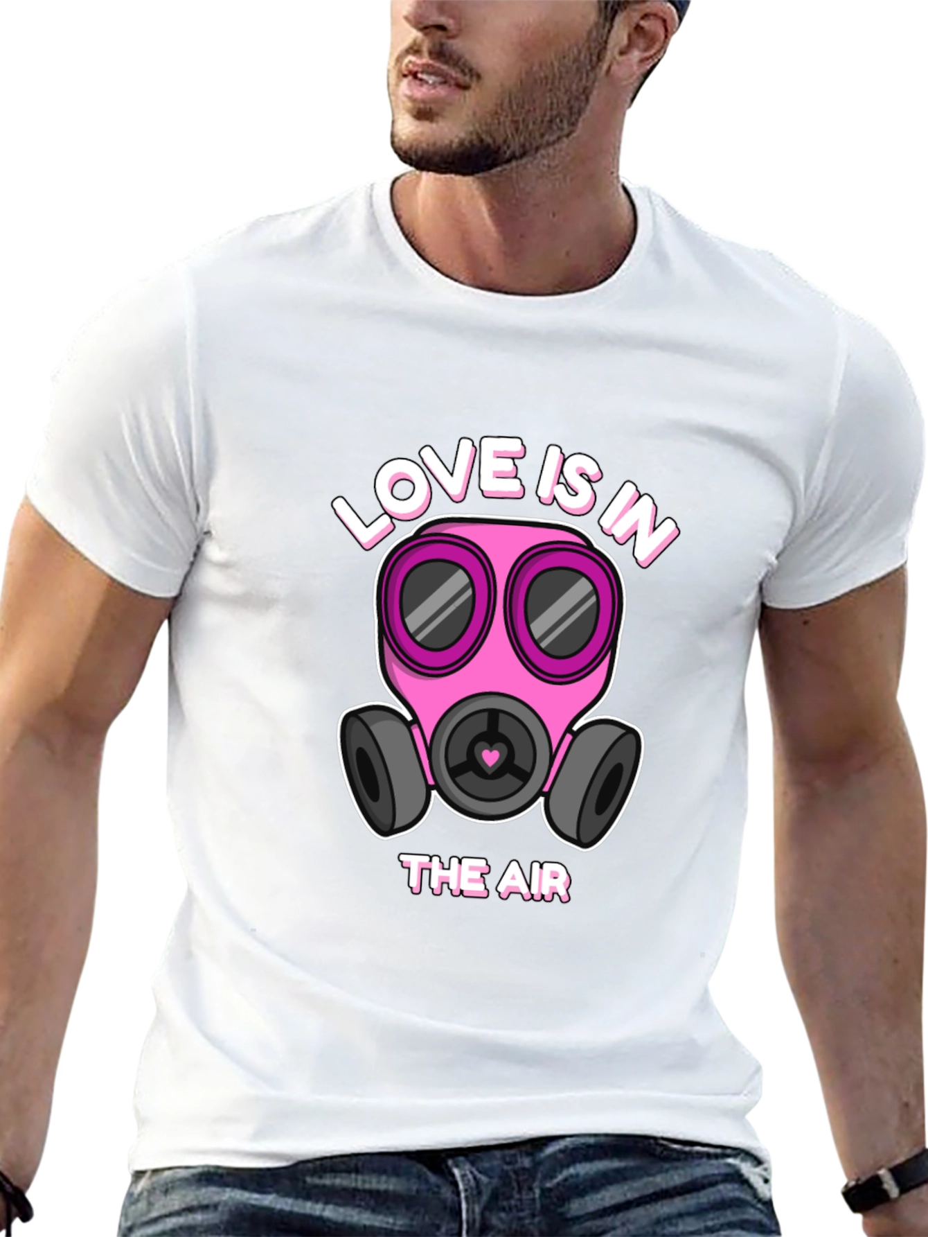 Black Love is in the Air Graphic T-Shirt view 13