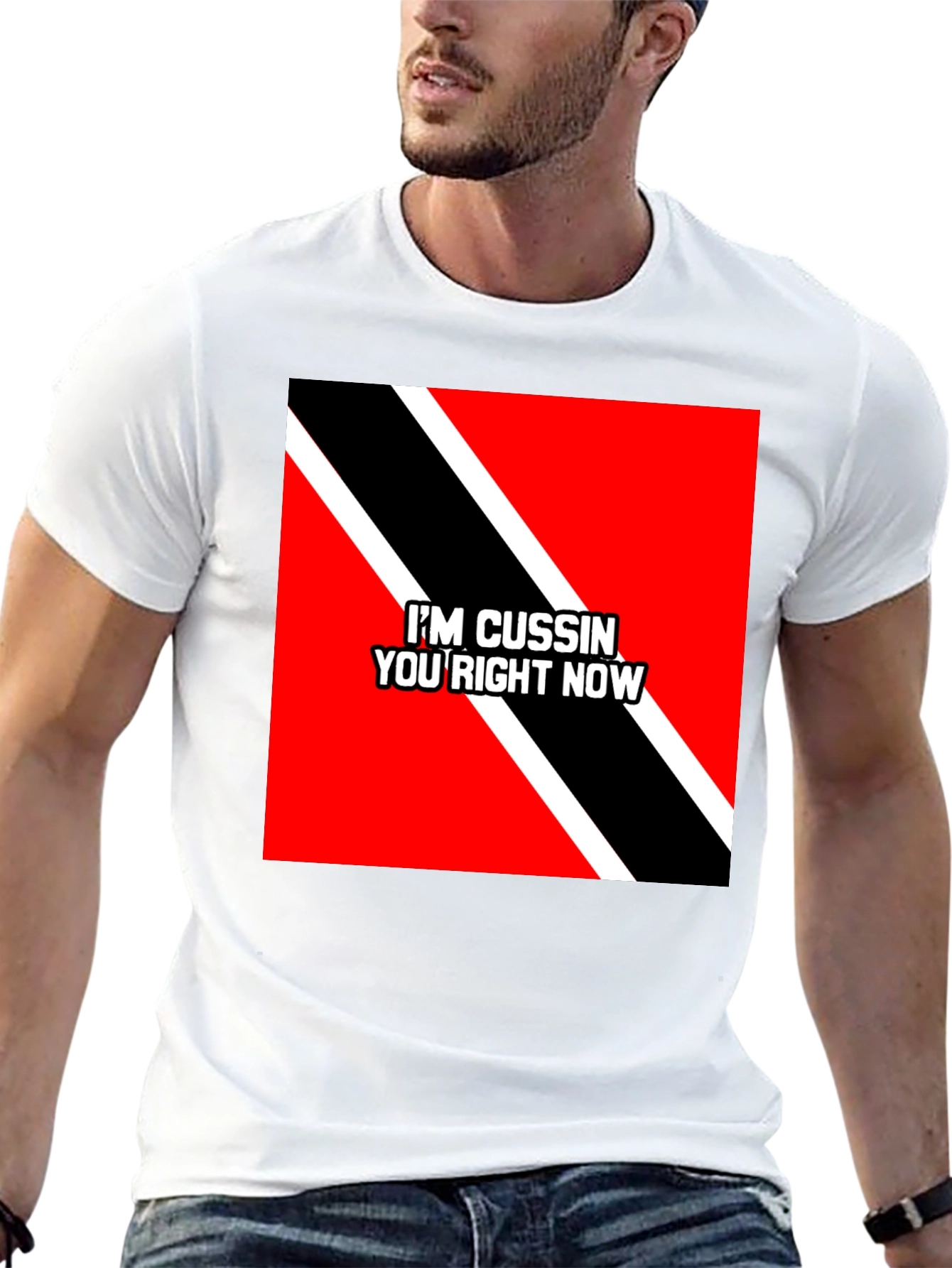 Black I'm Cussin' You Right Now T-Shirt view 13